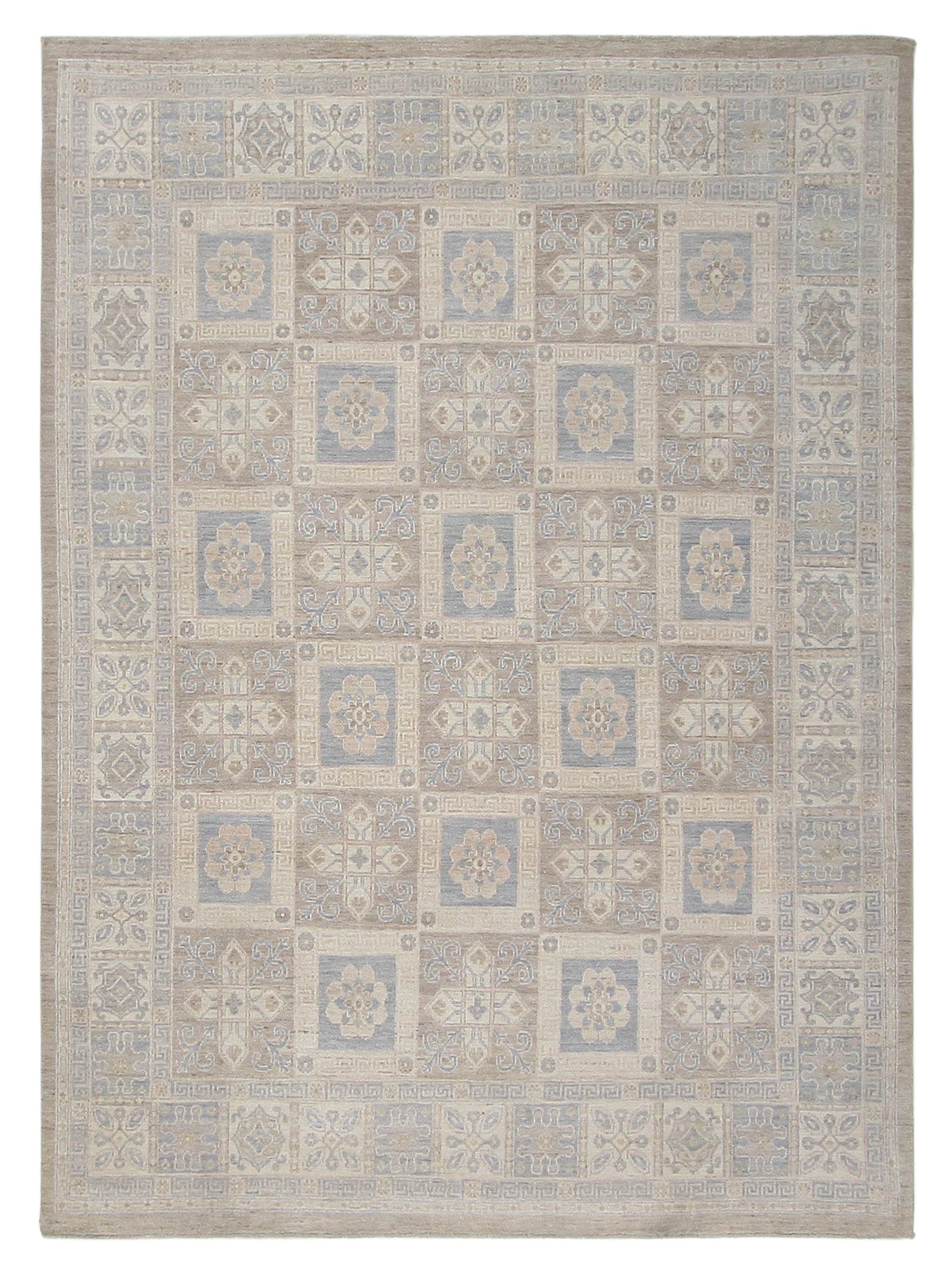 Ziegler Hand Knotted Beige 8x10