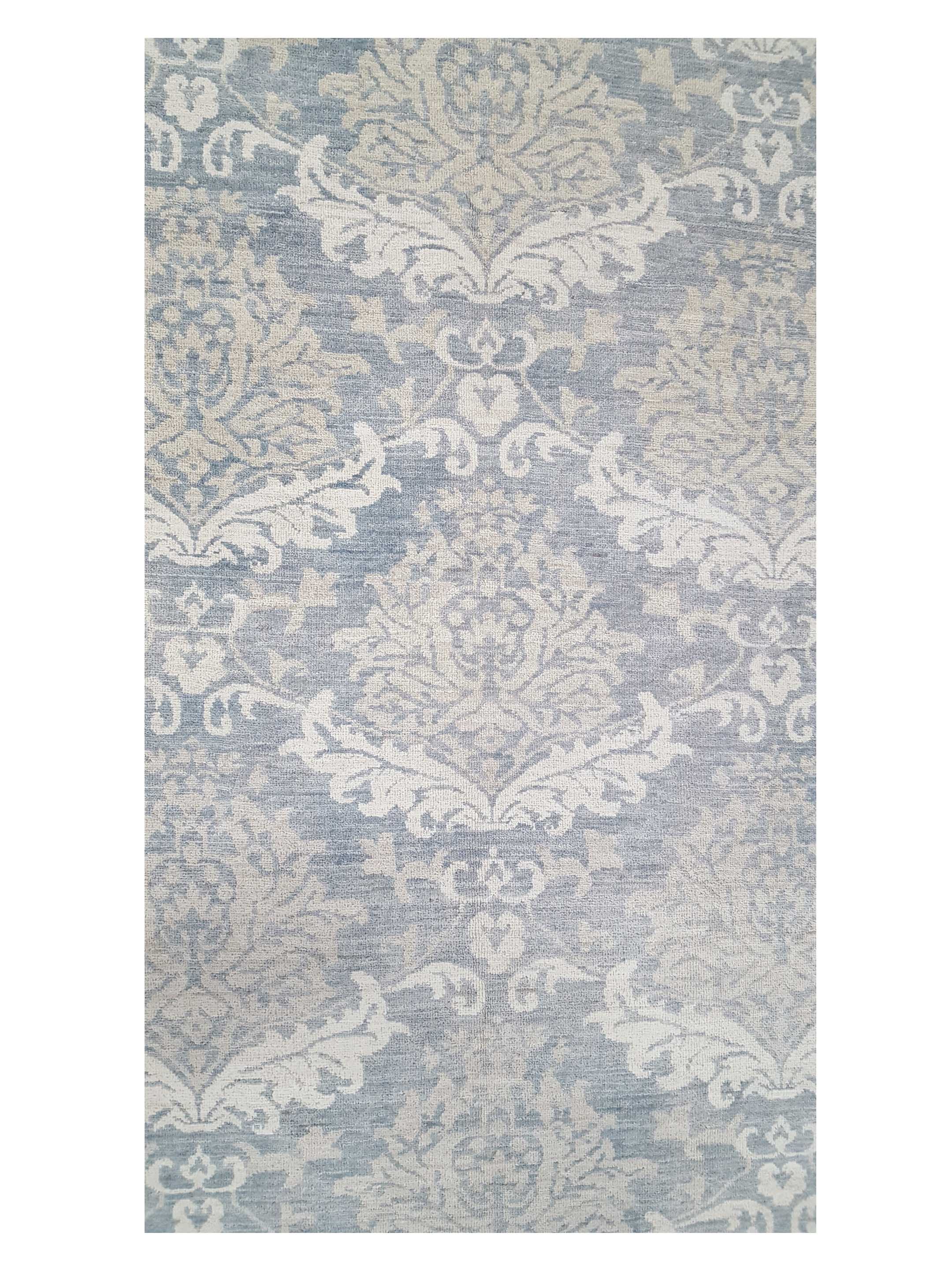 Ziegler Hand Knotted Grey 8x10 - Image 5 of 6