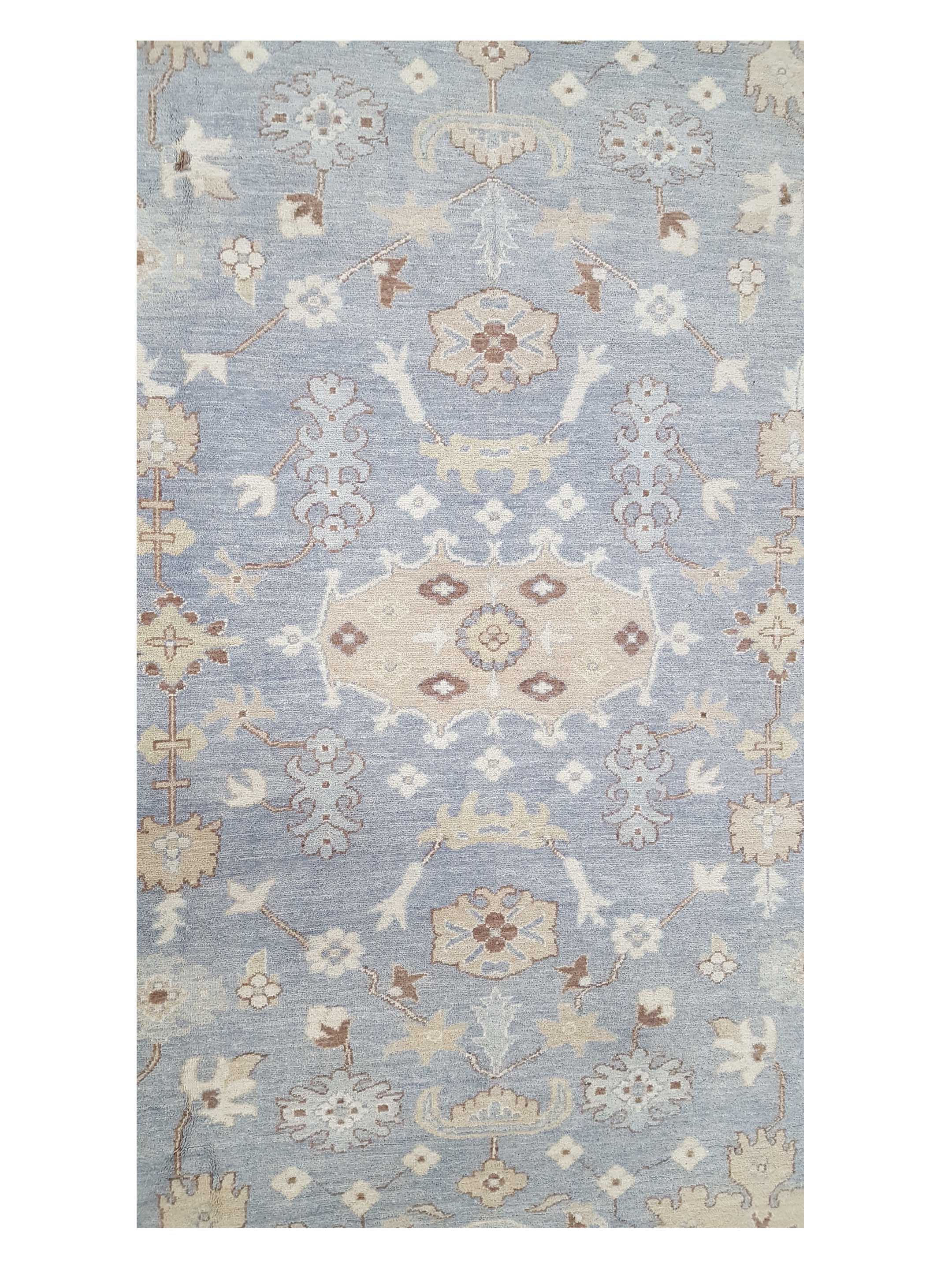 Ziegler Hand Knotted Lt.Grey 9x12 - Image 5 of 6