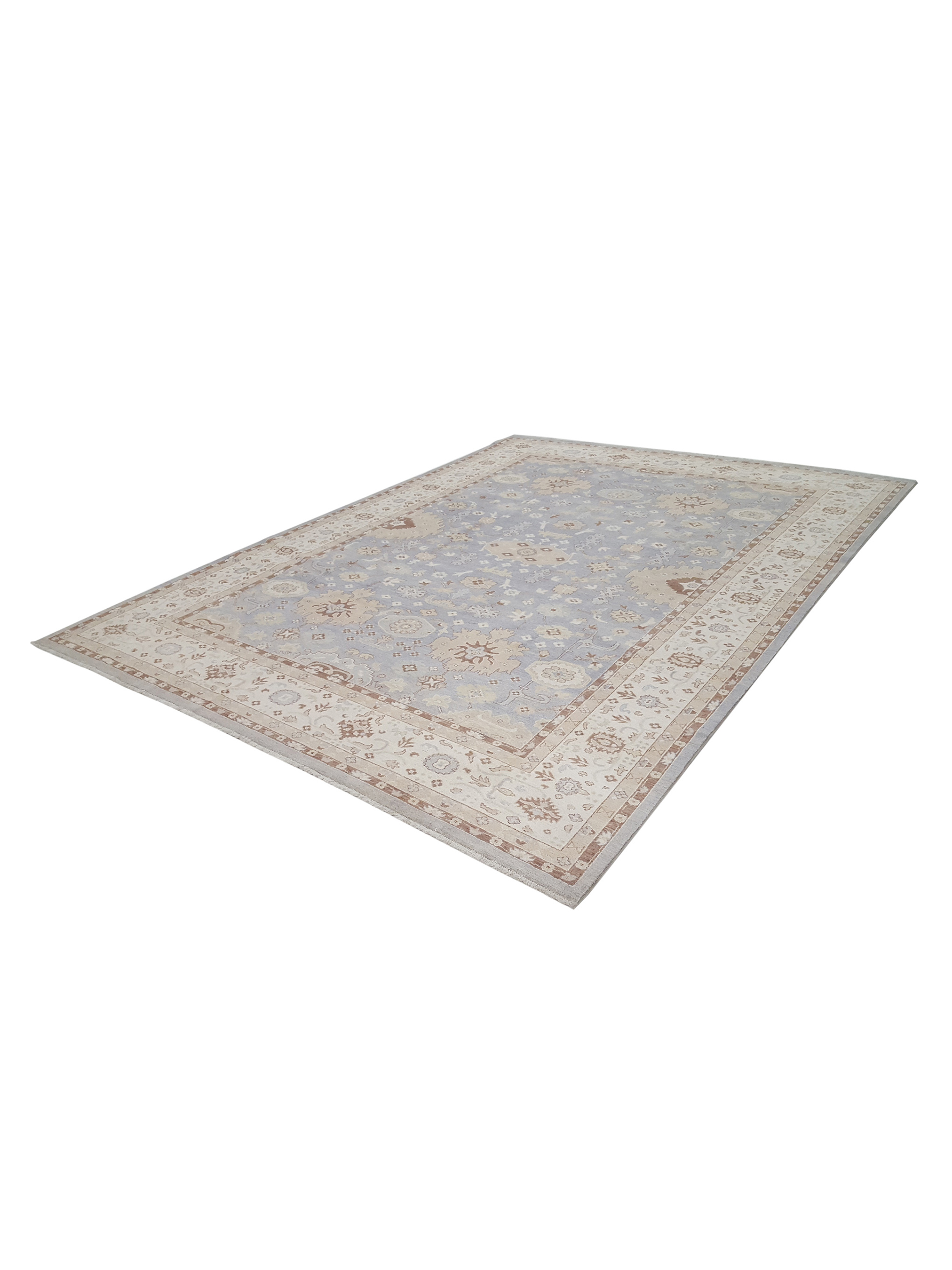 Ziegler Hand Knotted Lt.Grey 9x12 - Image 6 of 6