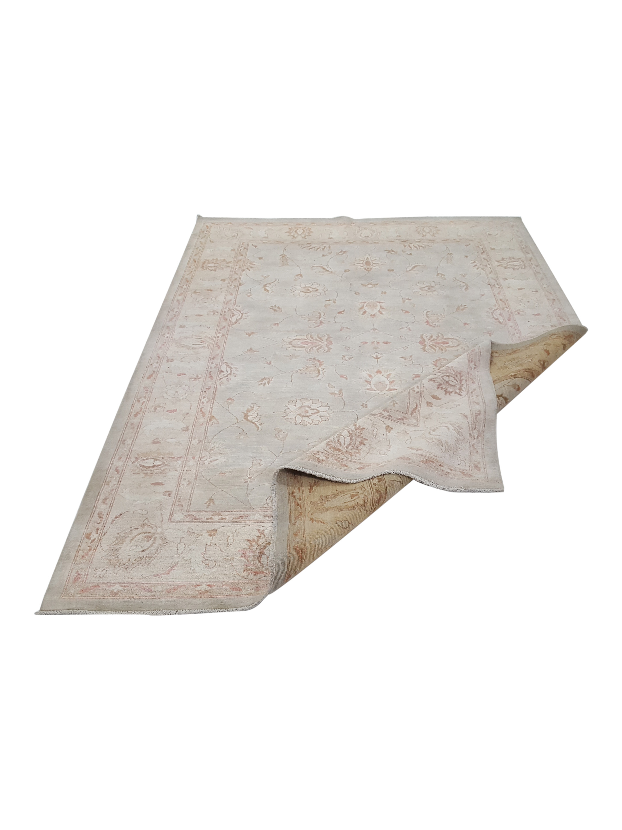 Ziegler Hand Knotted Grey 6x9 - Image 3 of 6