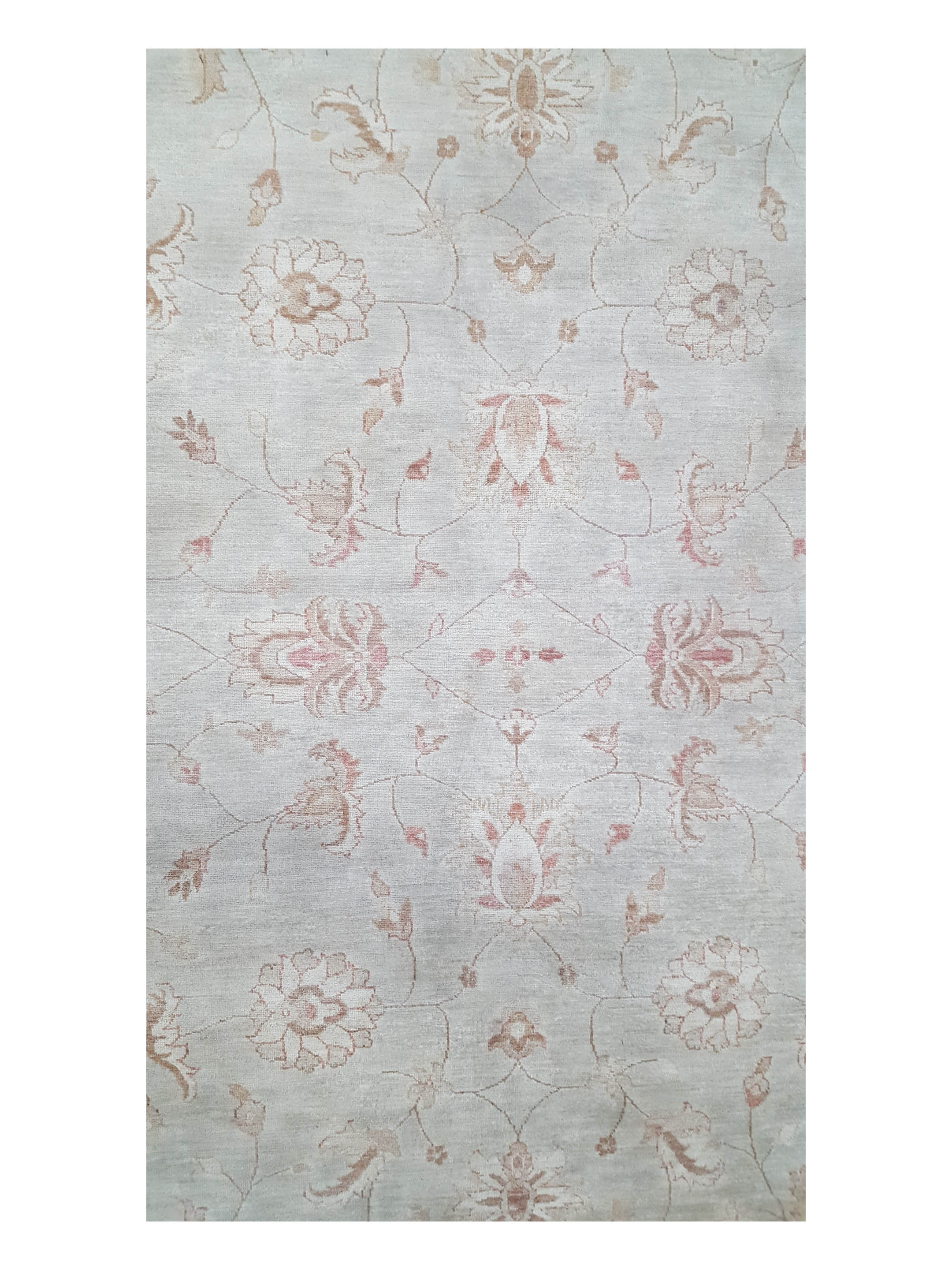 Ziegler Hand Knotted Grey 6x9 - Image 5 of 6