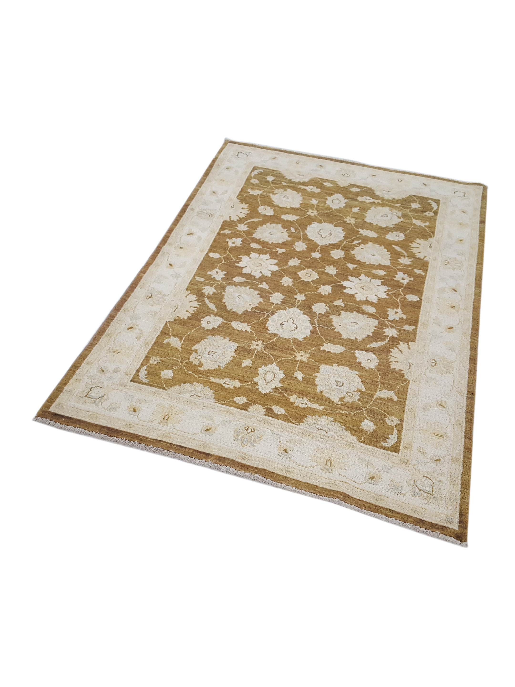Ziegler Hand Knotted Brown 4x6 - Image 2 of 5
