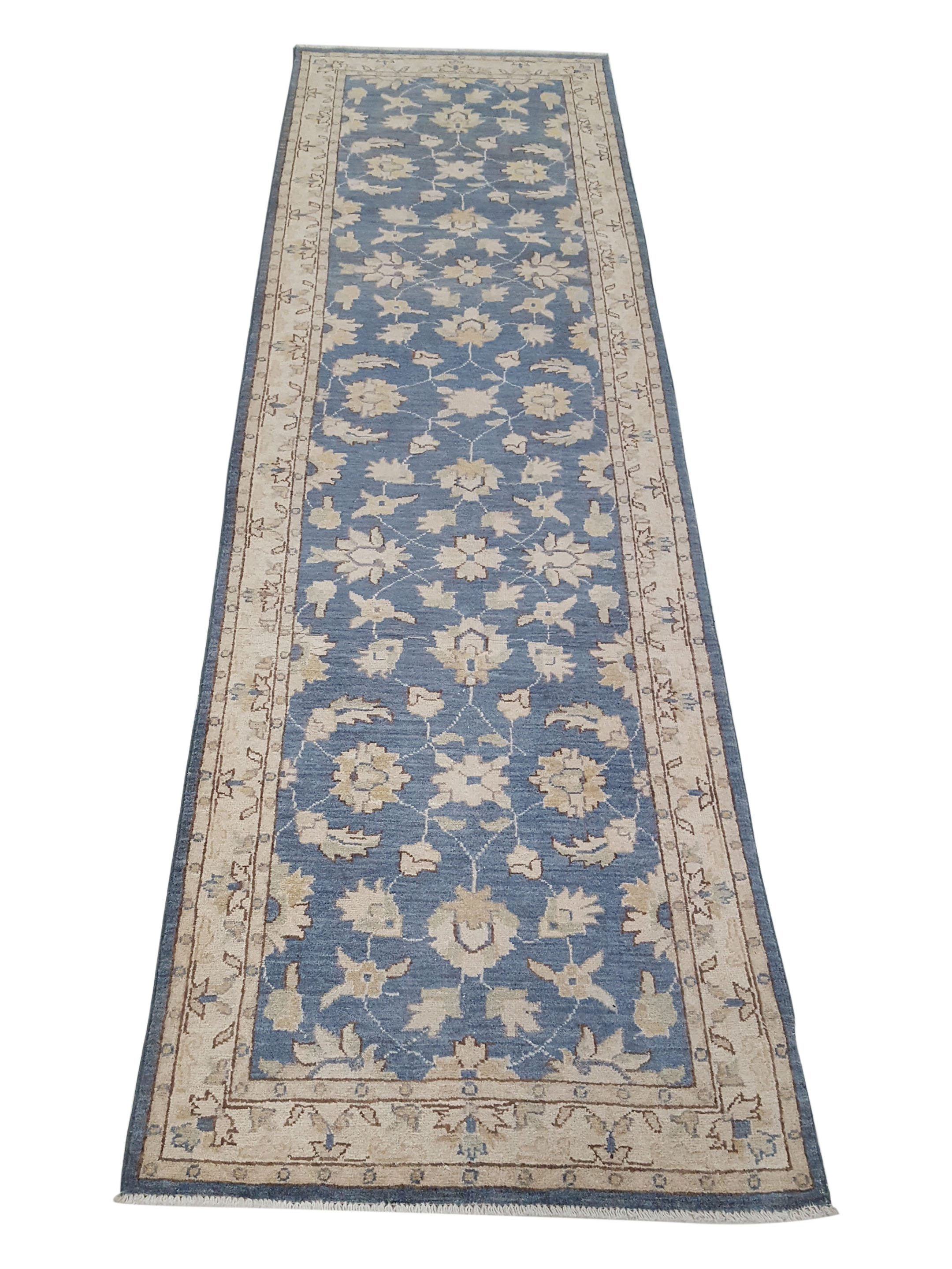 Ziegler Hand Knotted Grey 3x9 - Image 2 of 6