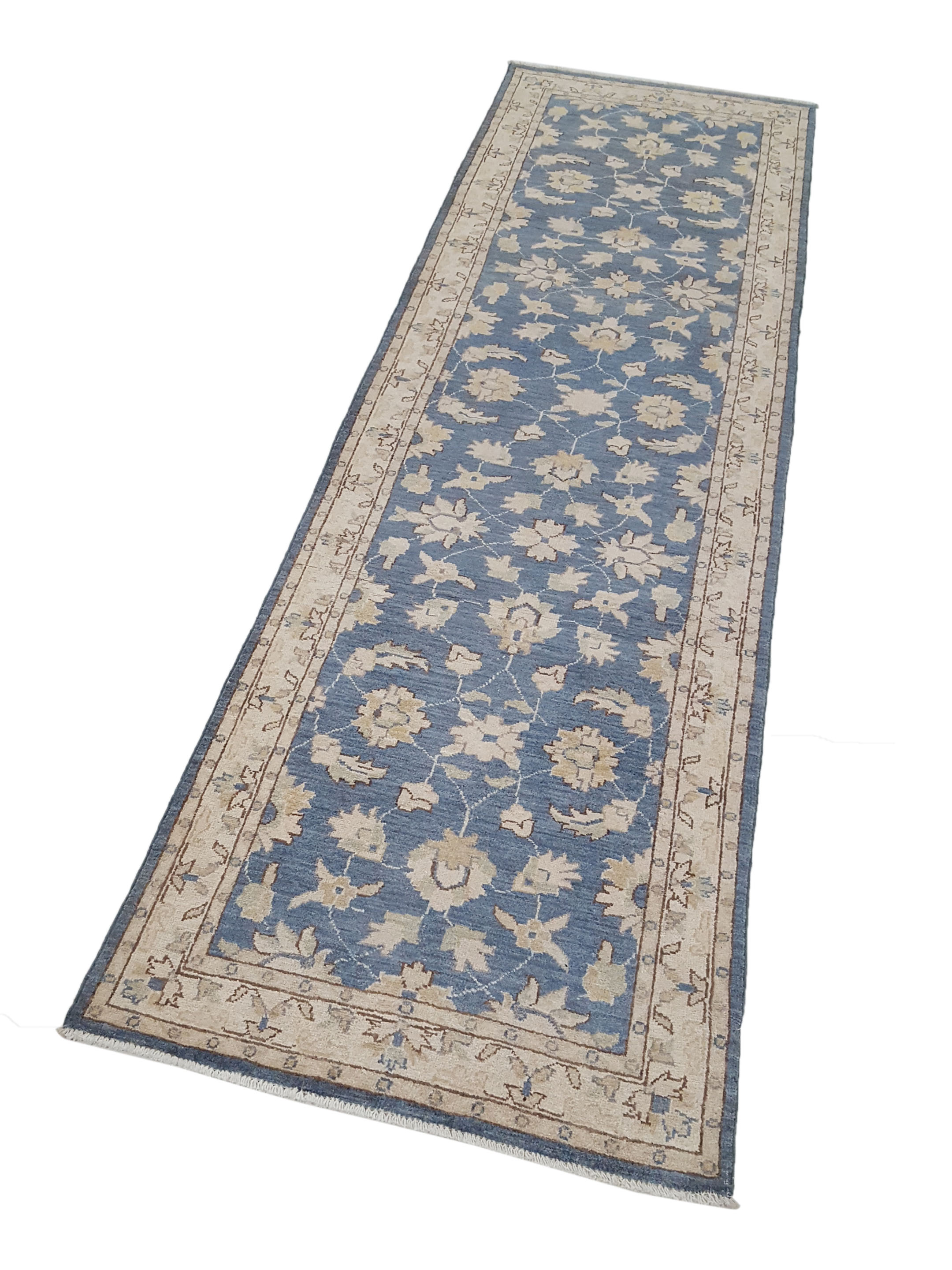 Ziegler Hand Knotted Grey 3x9 - Image 6 of 6