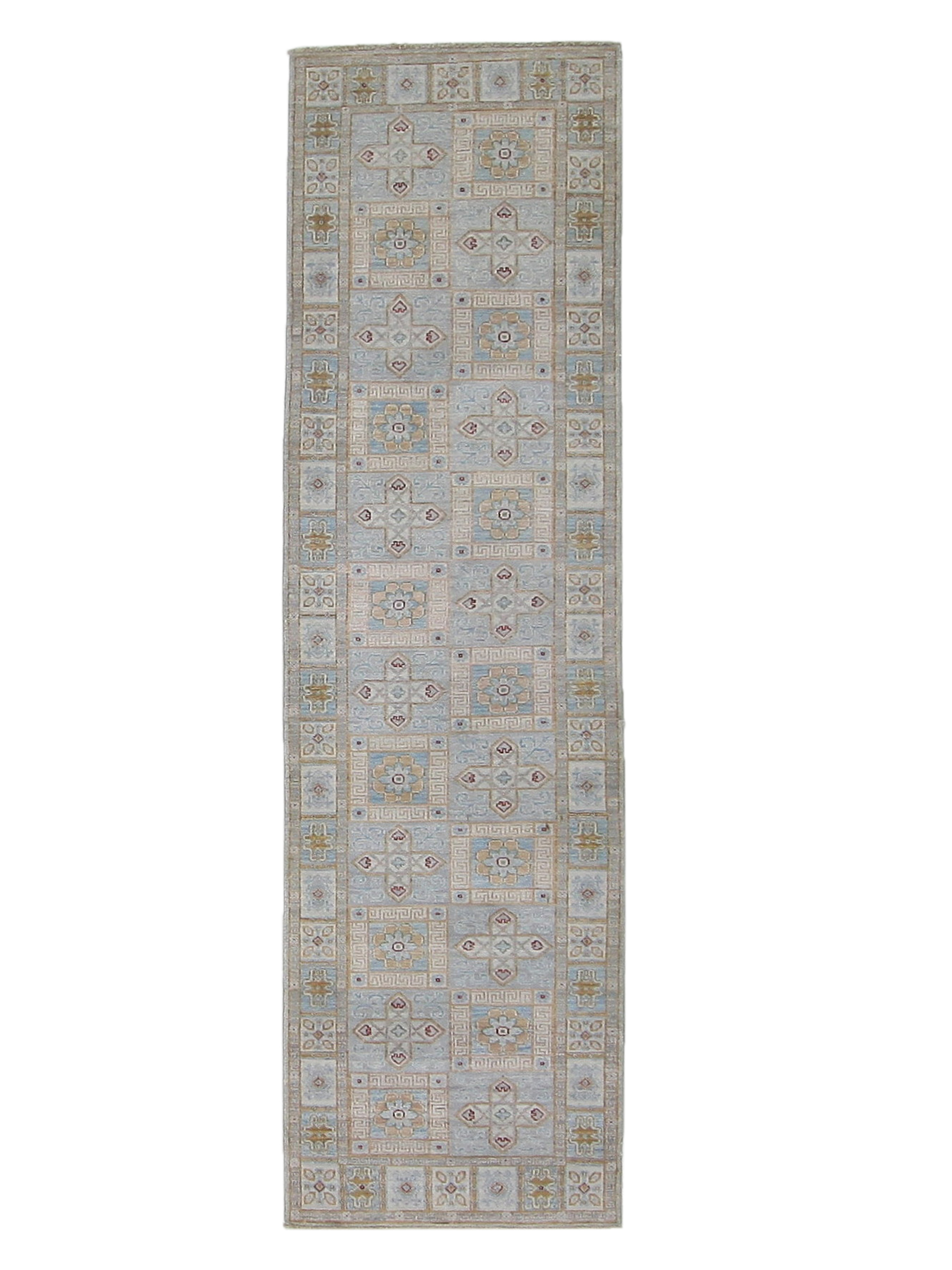 Ziegler Hand Knotted Jade Blue 3x10