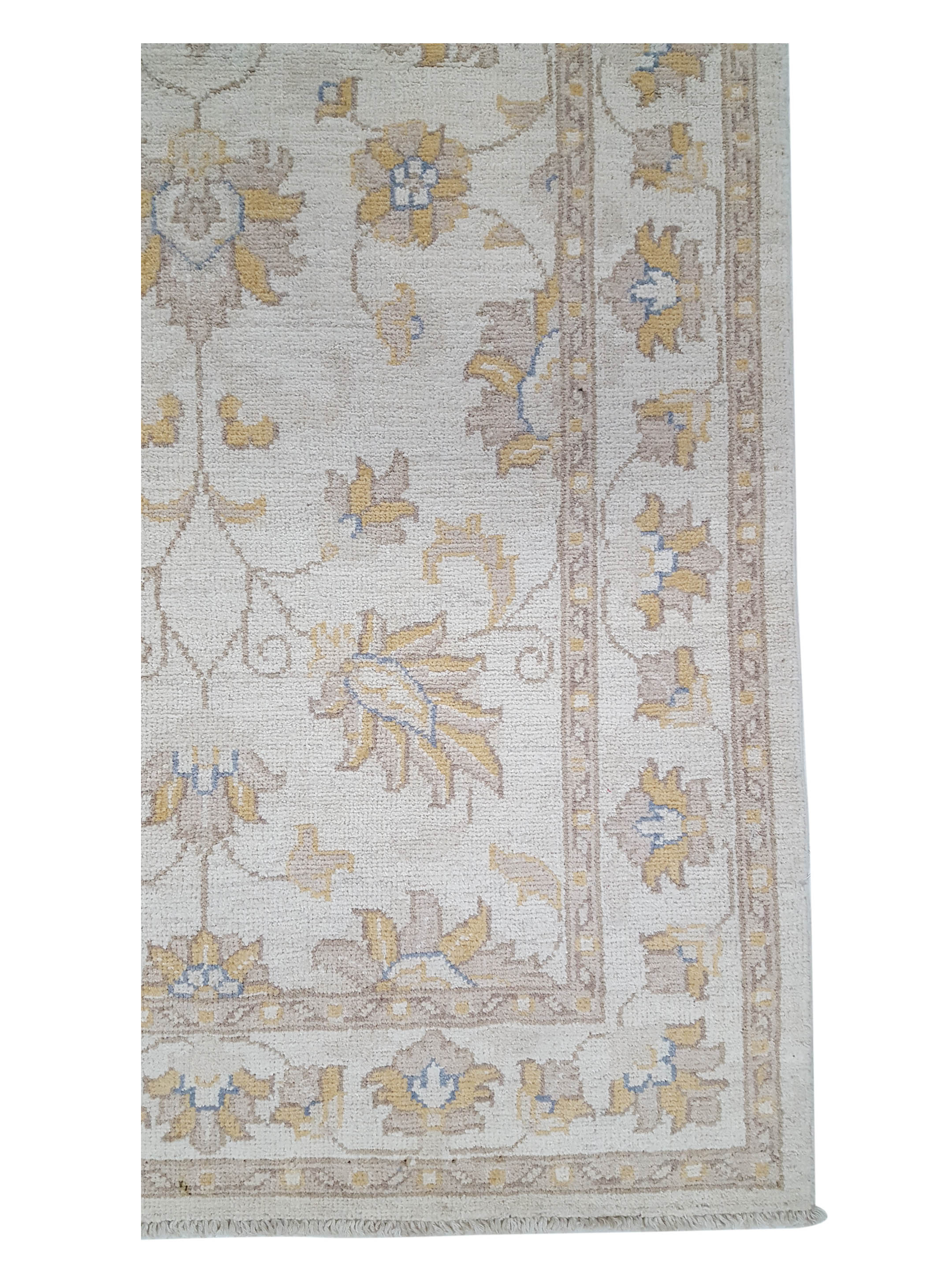 Ziegler Hand Knotted Ivory 3x10 - Image 4 of 6