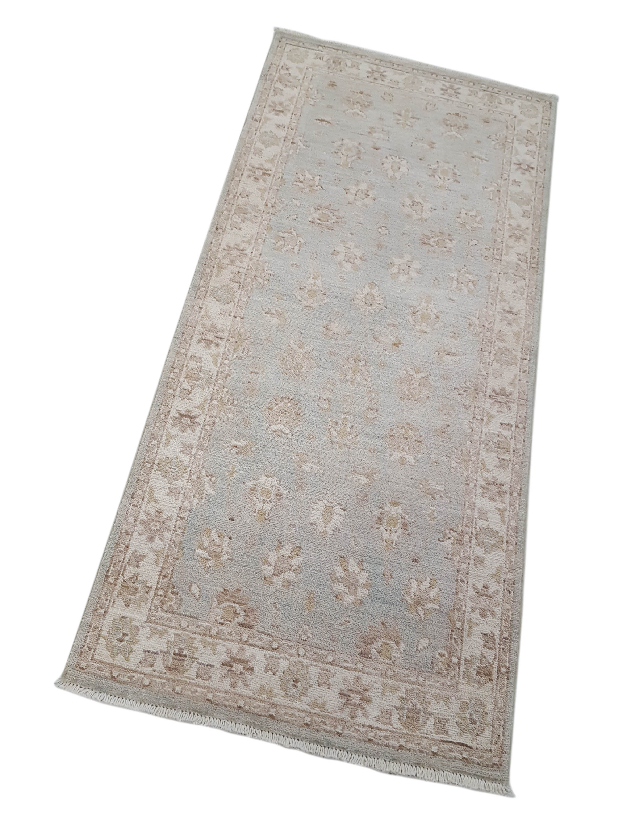 Ziegler Hand Knotted Lt.Grey 2.6x6 - Image 5 of 5