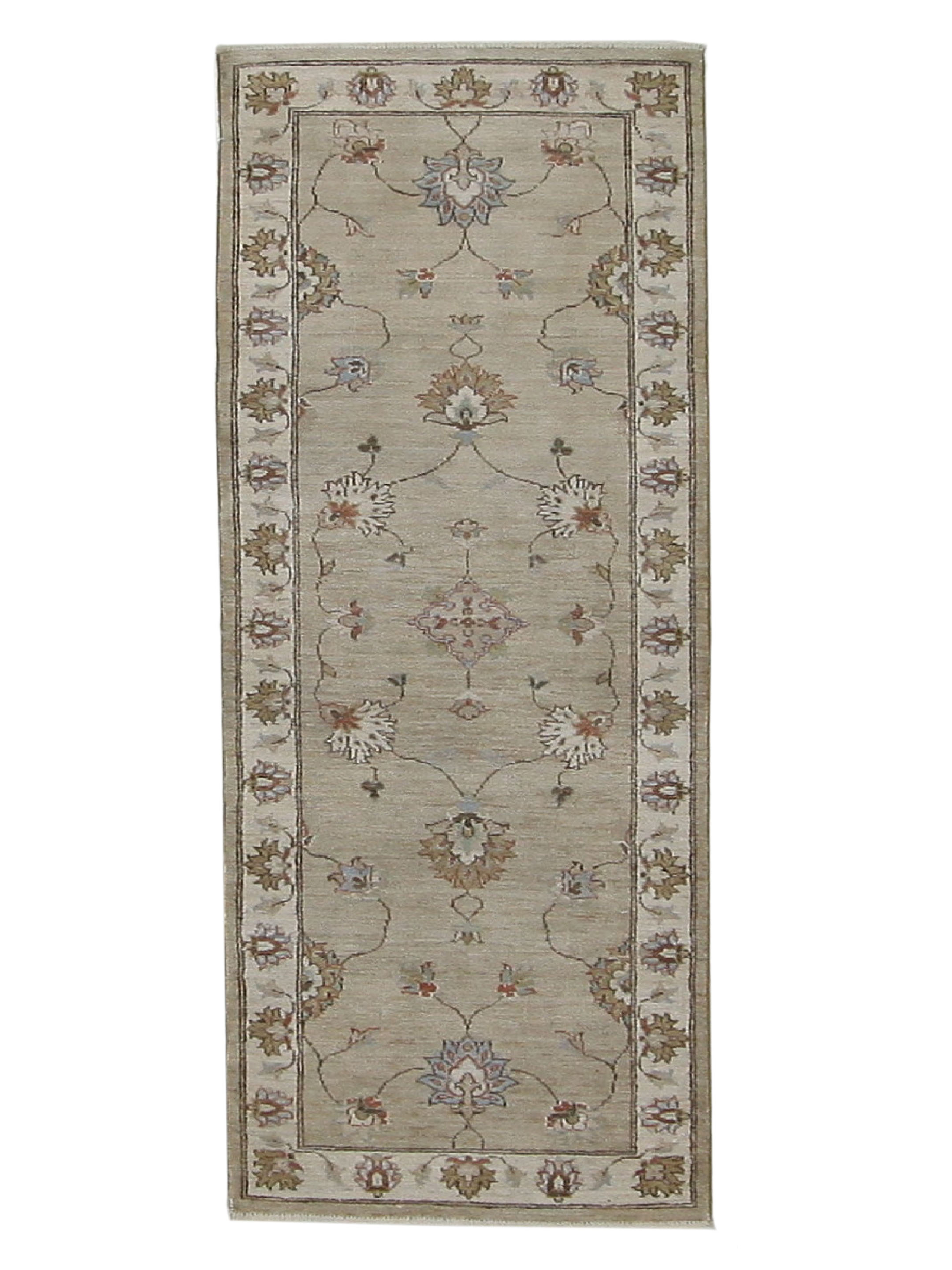 Ziegler Hand Knotted Lt.Brown 2.6x8