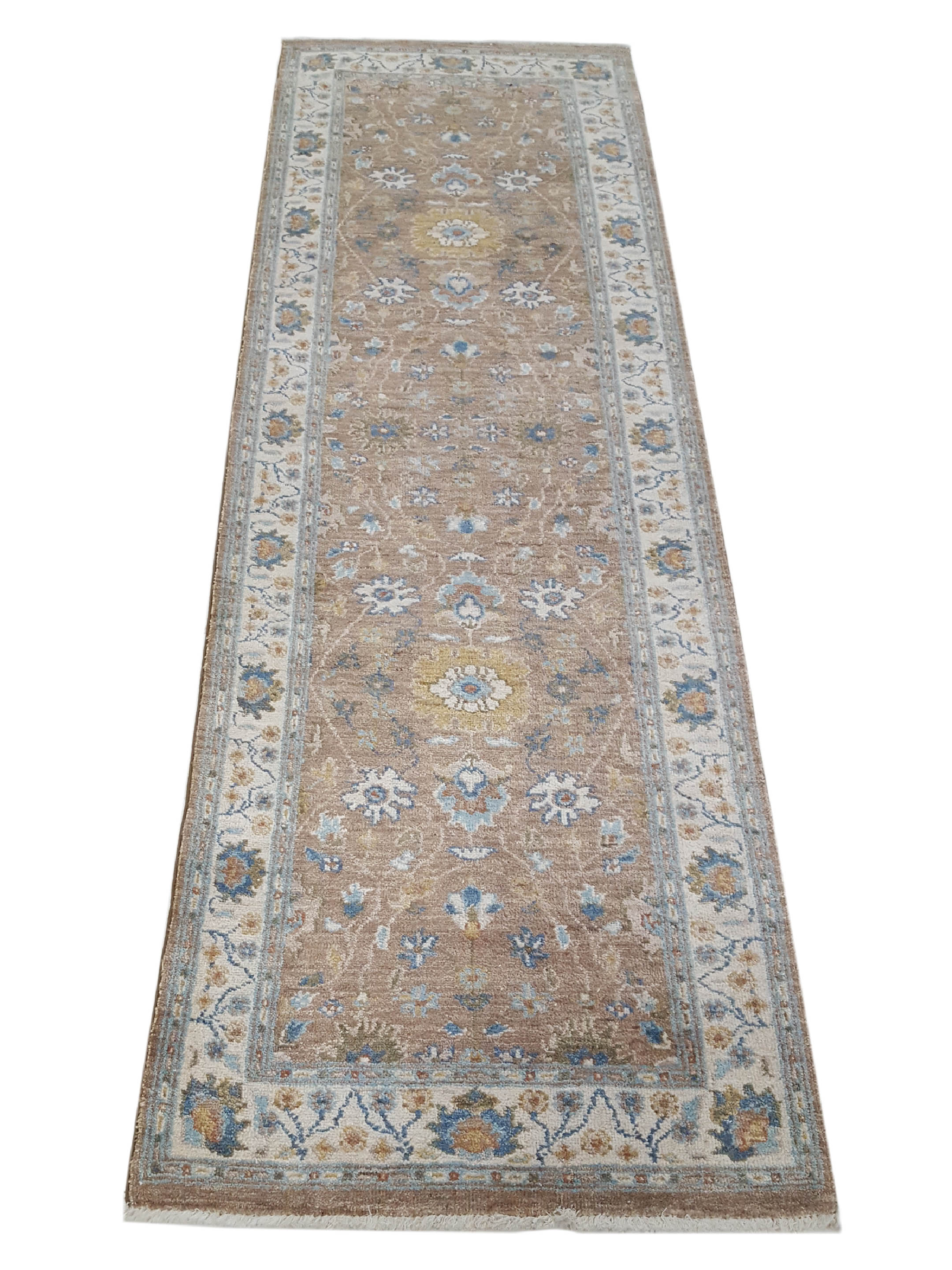 Ziegler Hand Knotted Lt.Brown 3x8 - Image 2 of 6