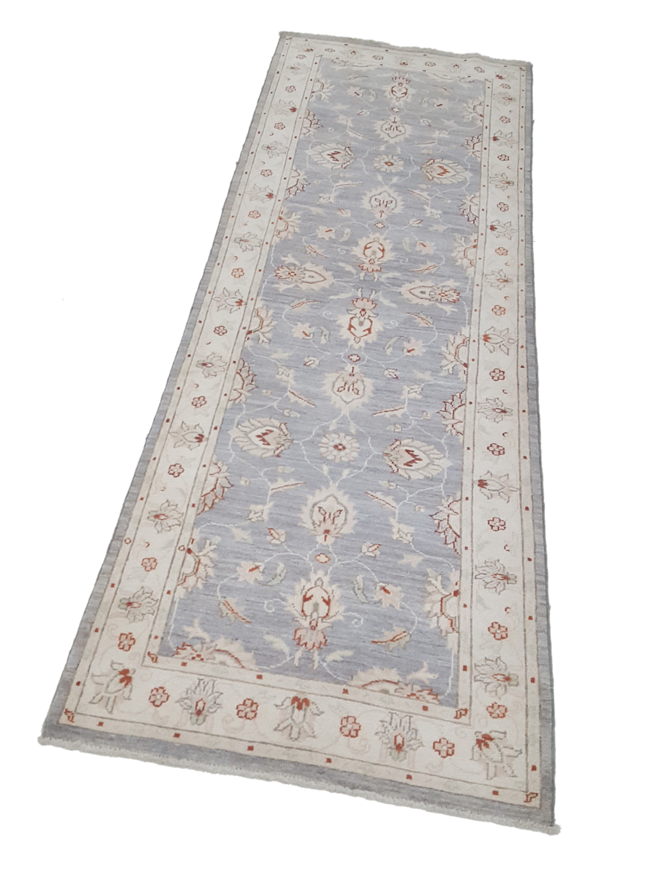 Ziegler Hand Knotted Lt.Grey 3x9 - Image 6 of 6