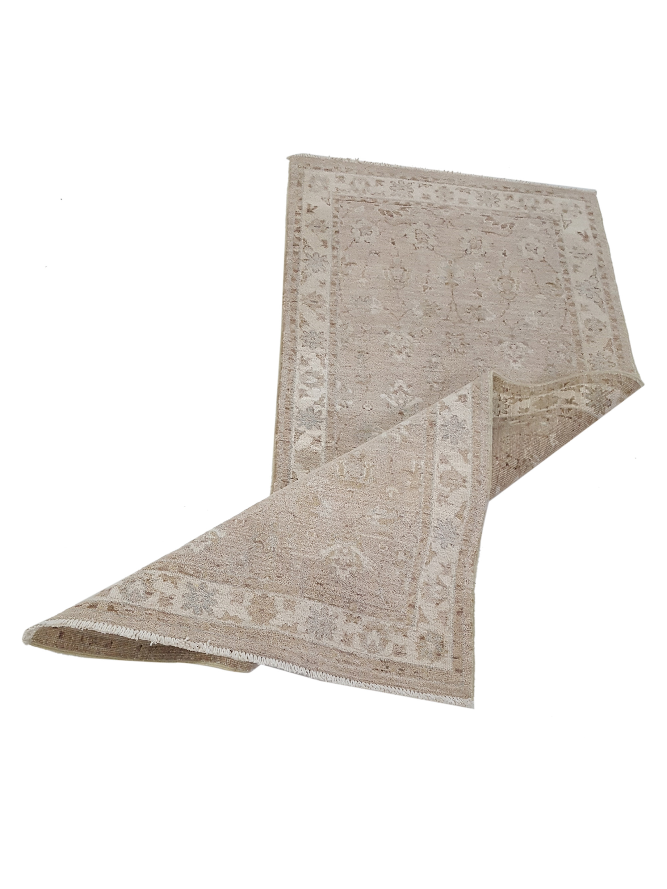 Ziegler Hand Knotted Ivory 2.6x6 - Image 3 of 6