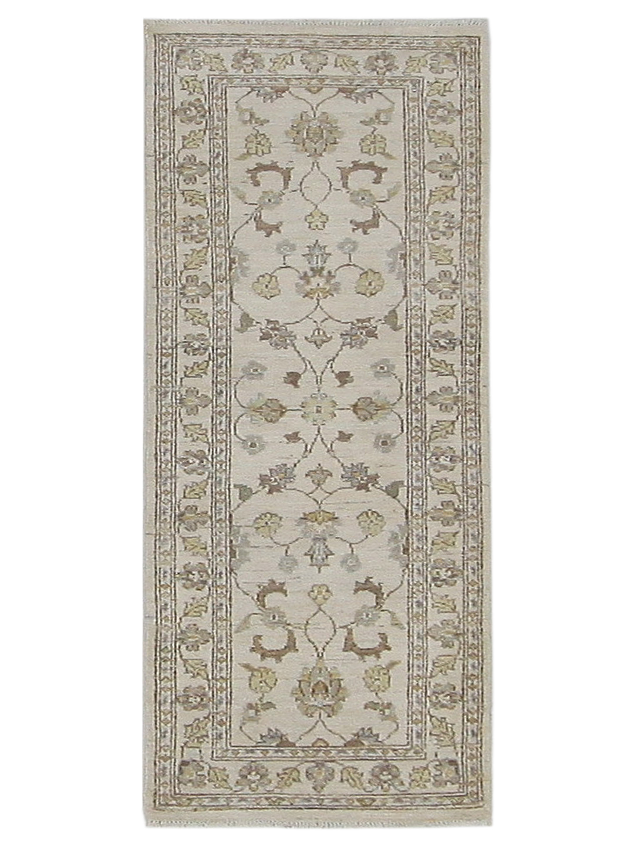 Ziegler Hand Knotted Ivory 2.6x6