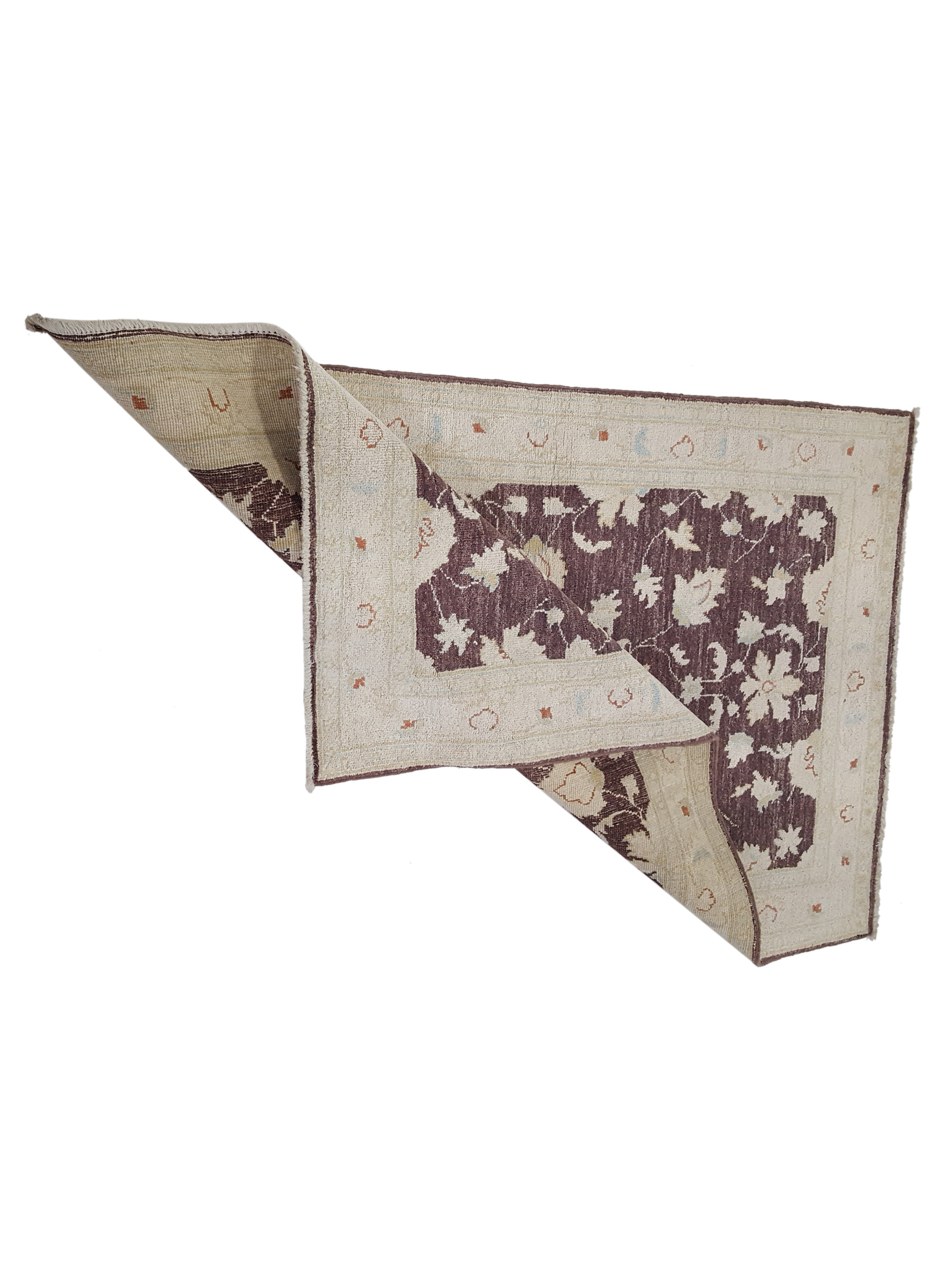 Ziegler Hand Knotted Brown 3x5 - Image 3 of 6
