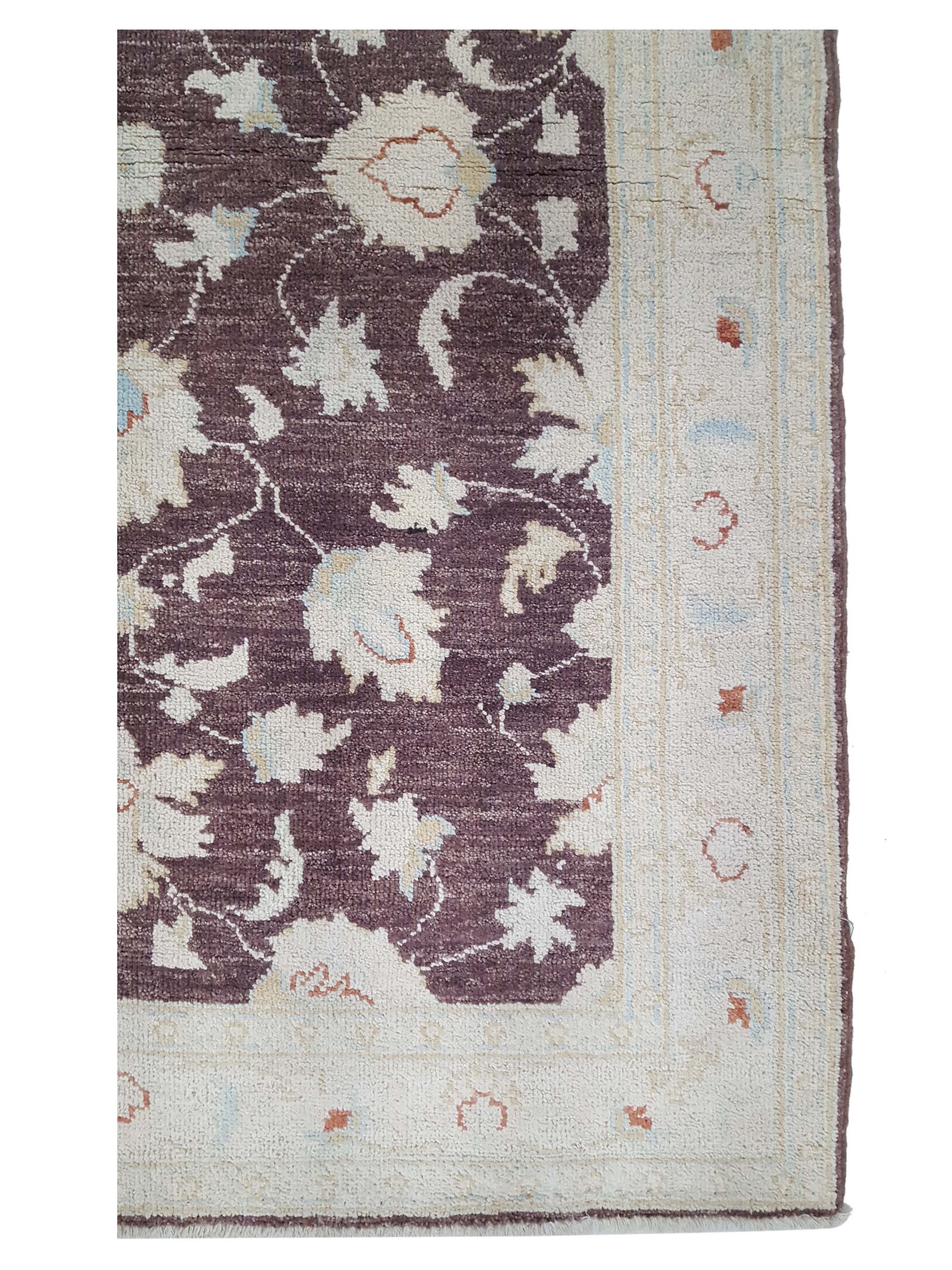 Ziegler Hand Knotted Brown 3x5 - Image 4 of 6