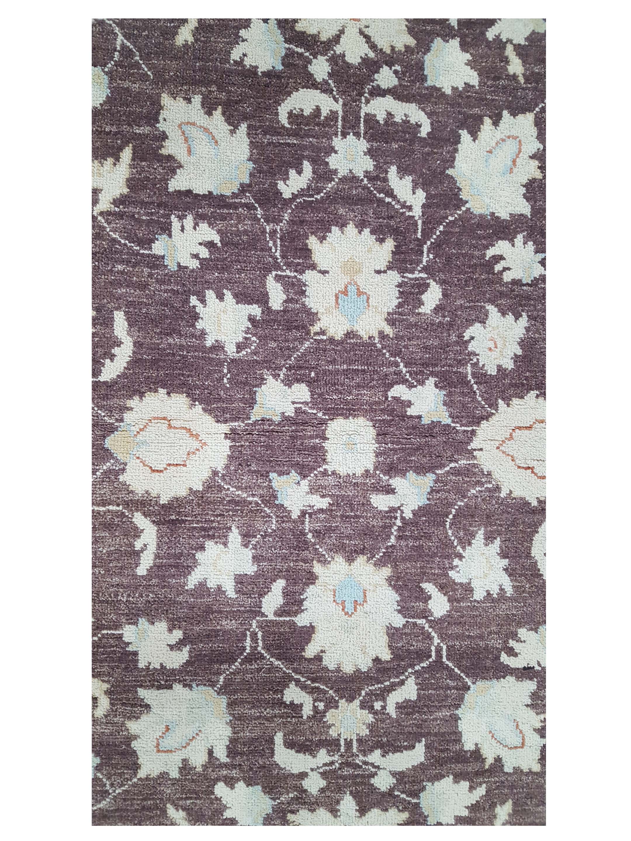 Ziegler Hand Knotted Brown 3x5 - Image 5 of 6