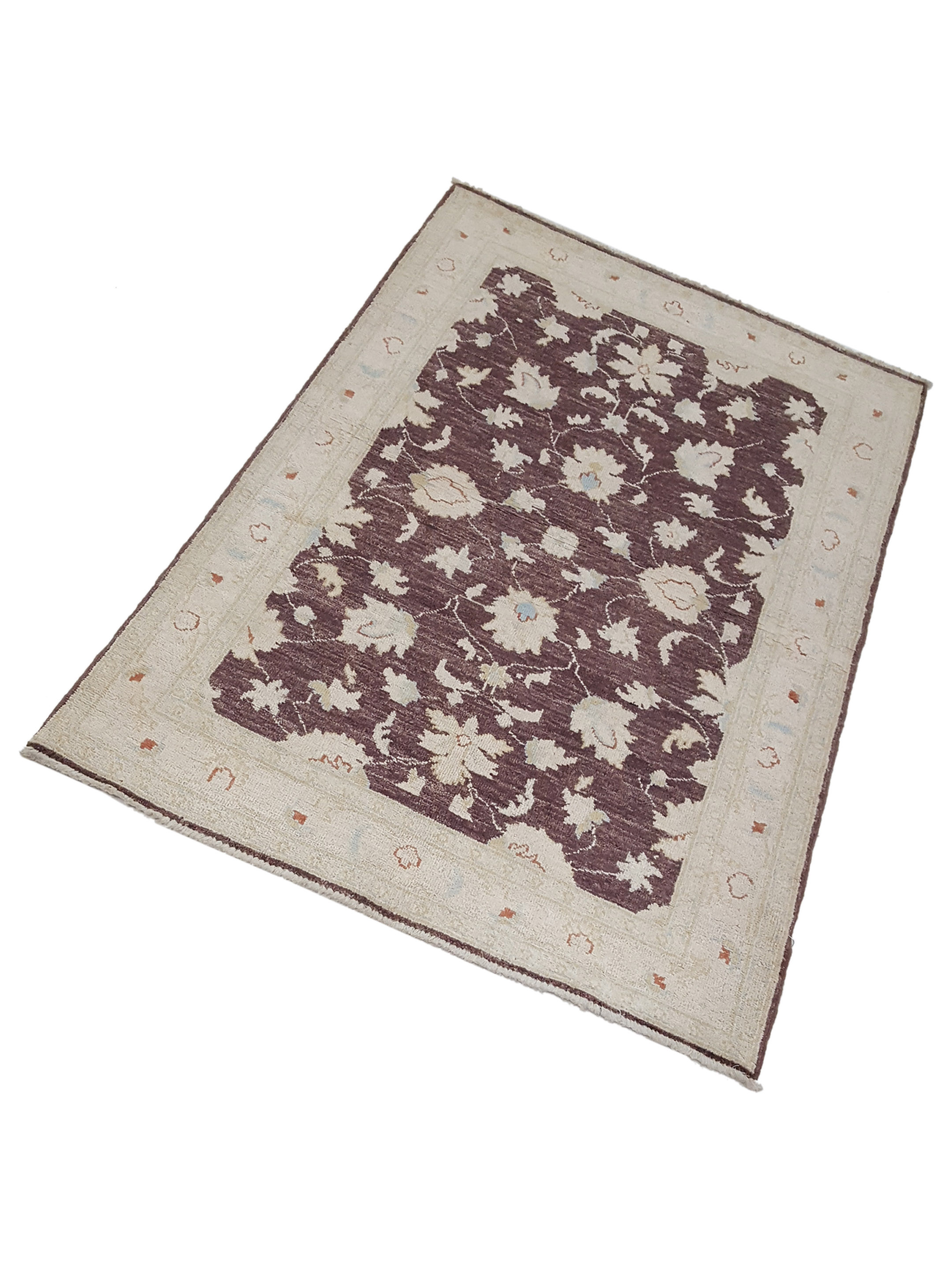 Ziegler Hand Knotted Brown 3x5 - Image 6 of 6