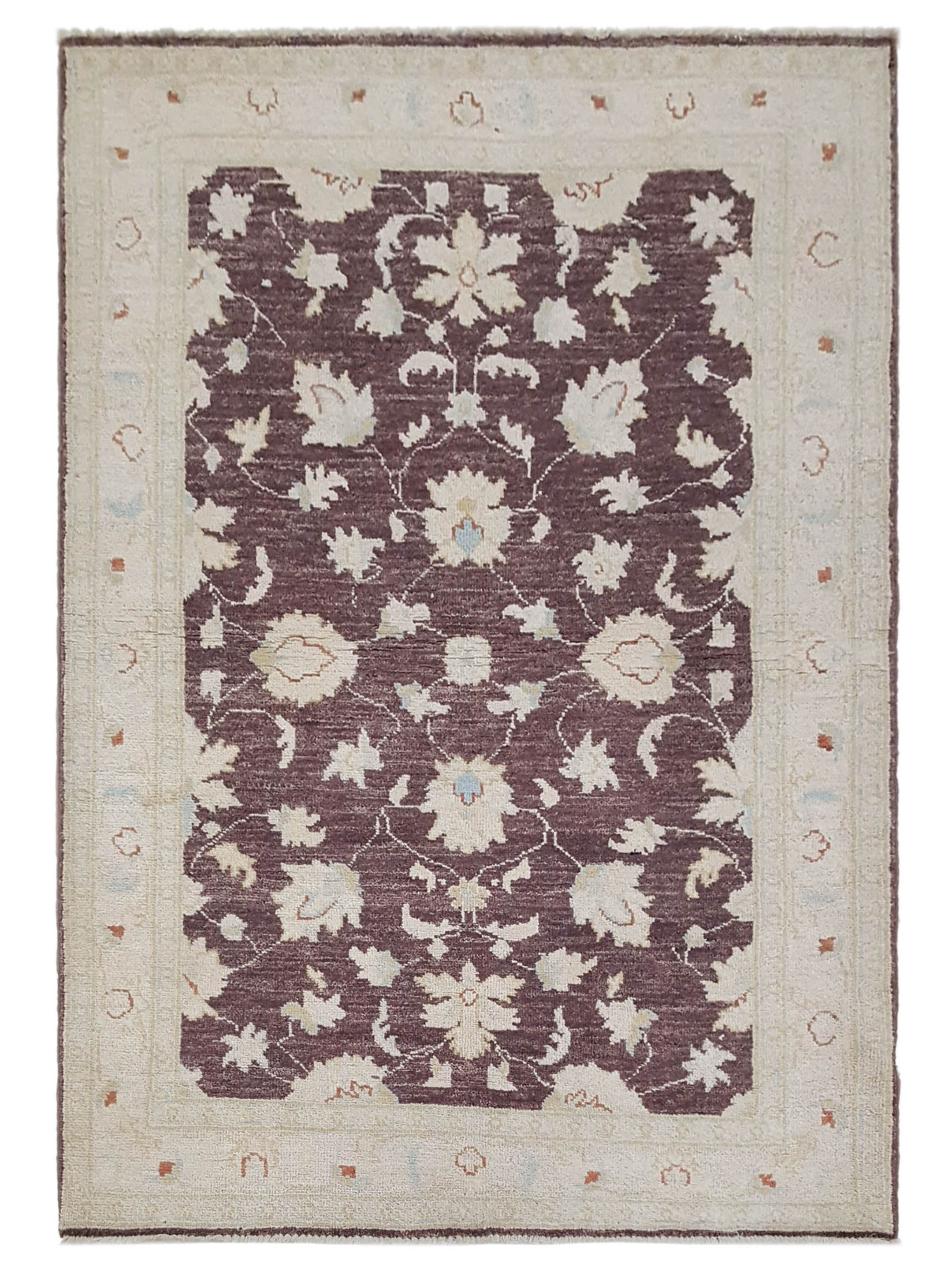 Ziegler Hand Knotted Brown 3x5