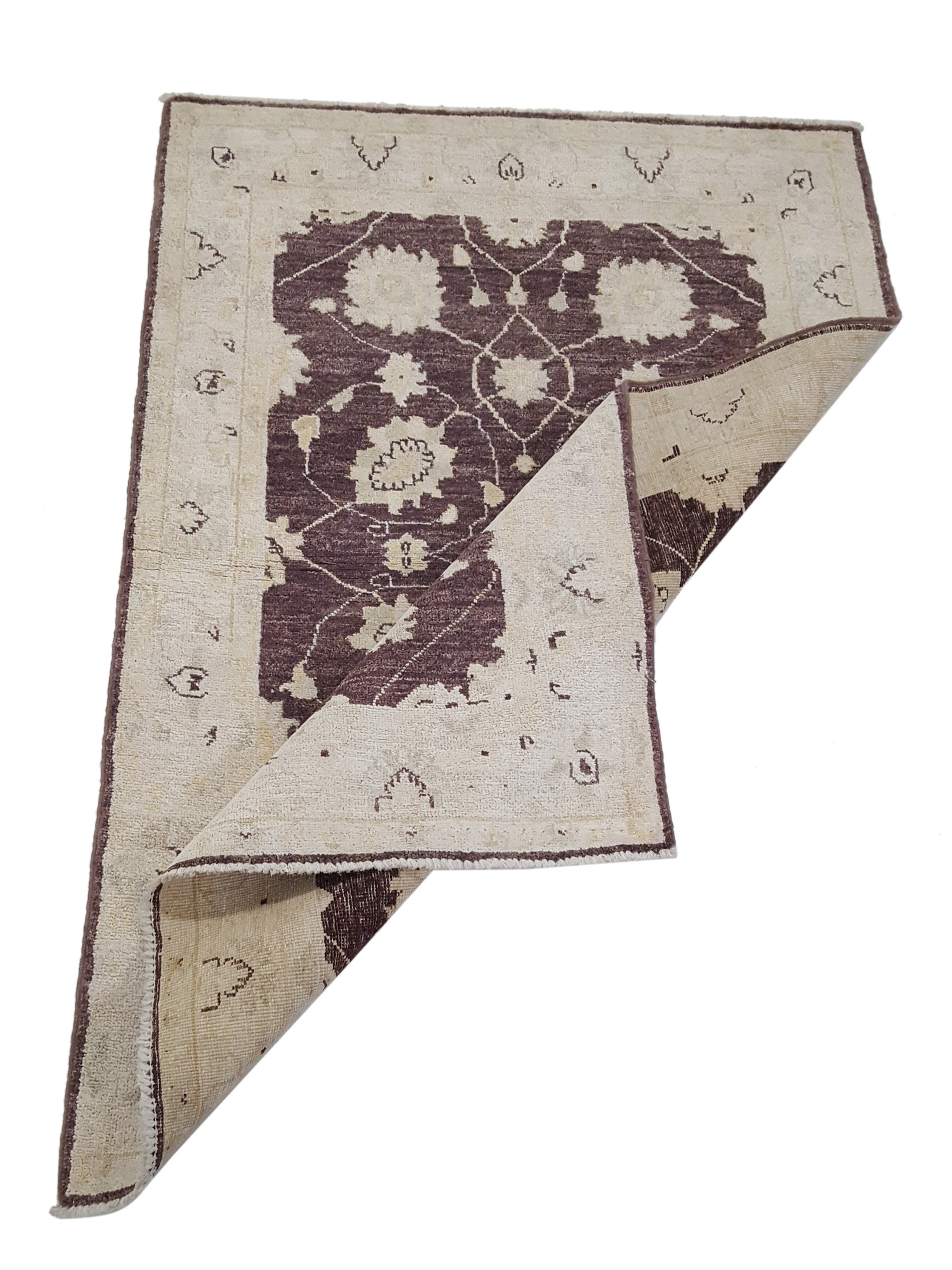 Ziegler Hand Knotted Brown 3x5 - Image 3 of 6
