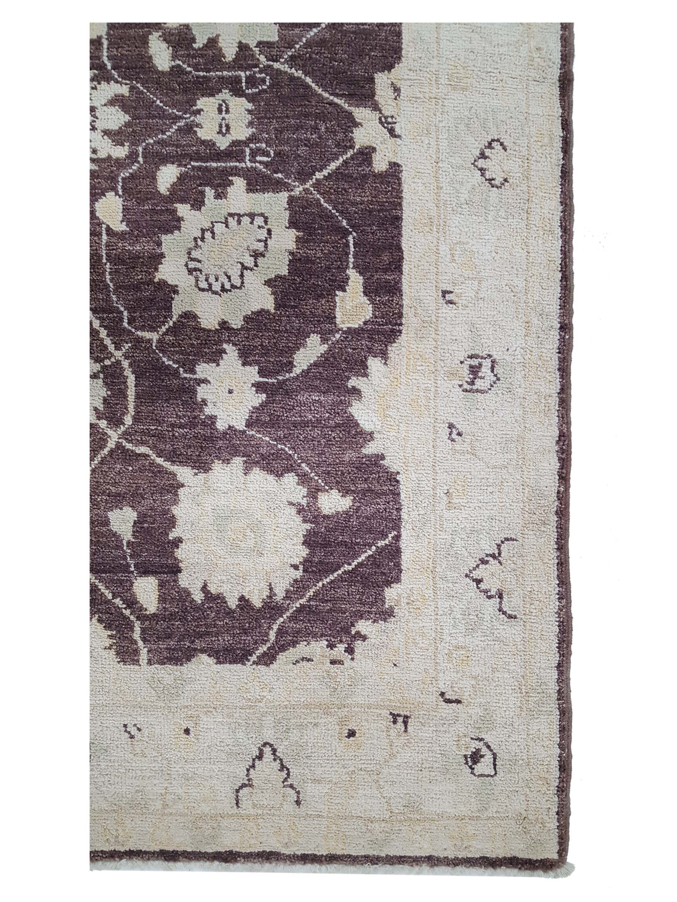 Ziegler Hand Knotted Brown 3x5 - Image 4 of 6