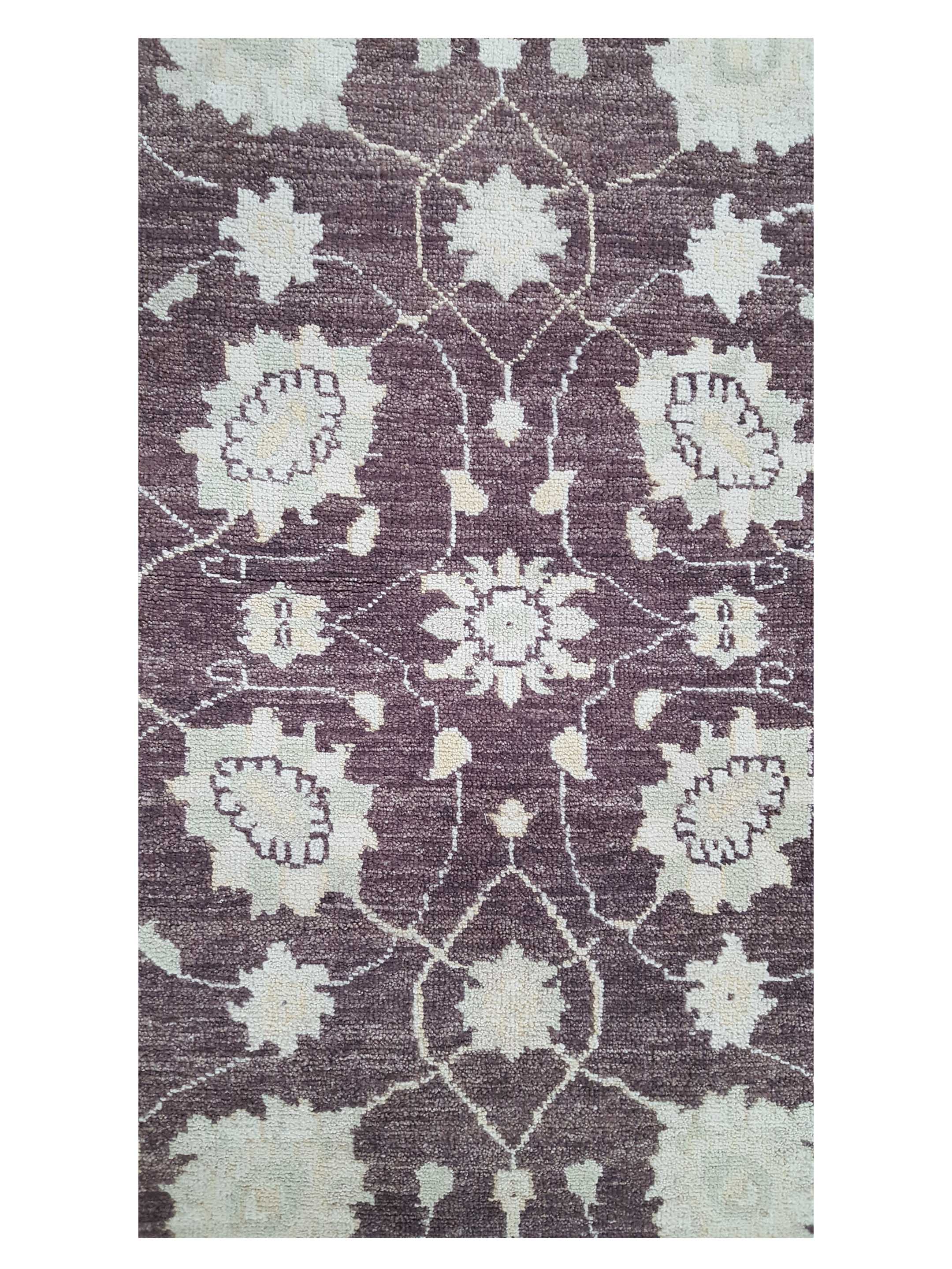 Ziegler Hand Knotted Brown 3x5 - Image 5 of 6