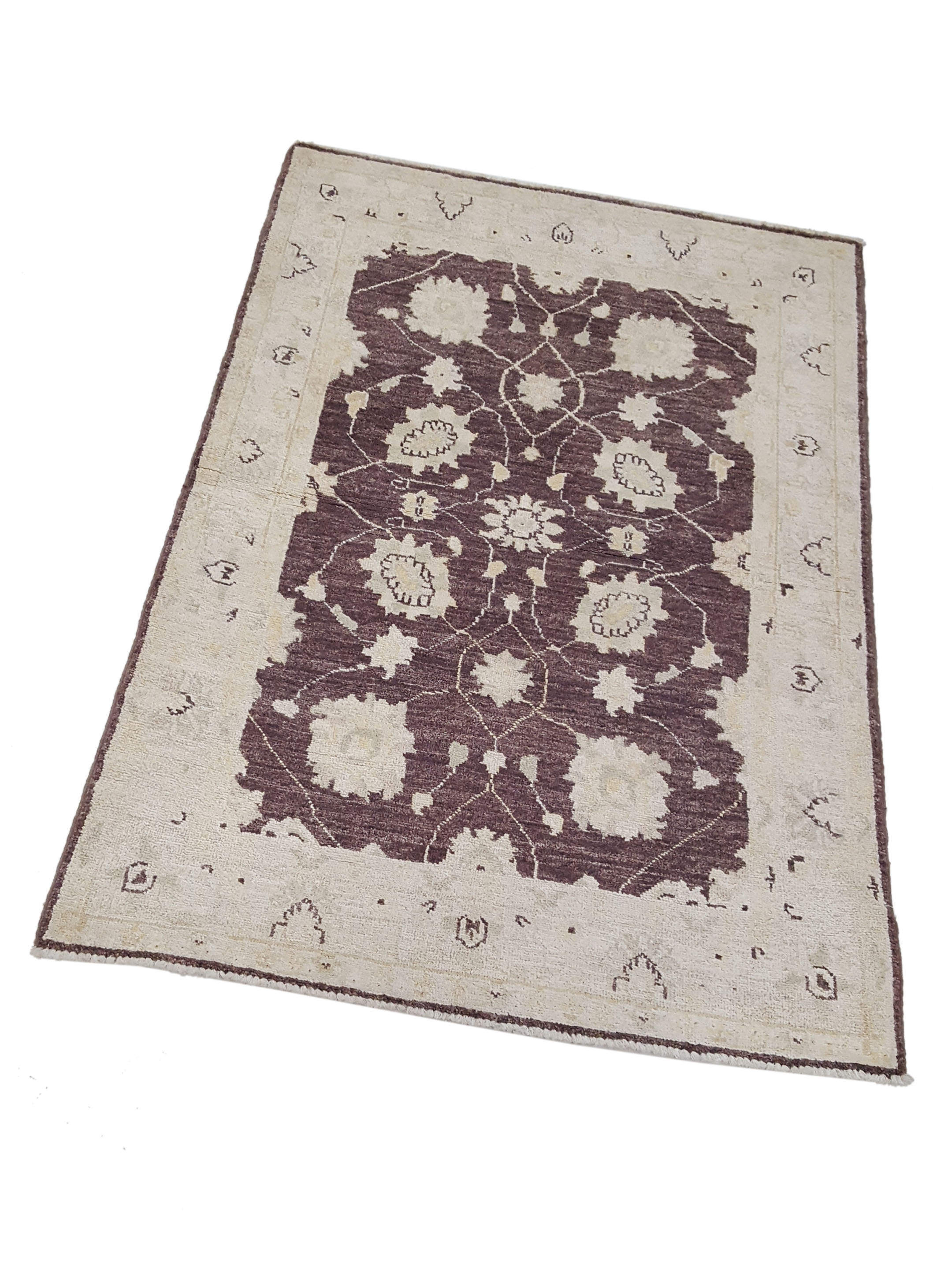 Ziegler Hand Knotted Brown 3x5 - Image 6 of 6
