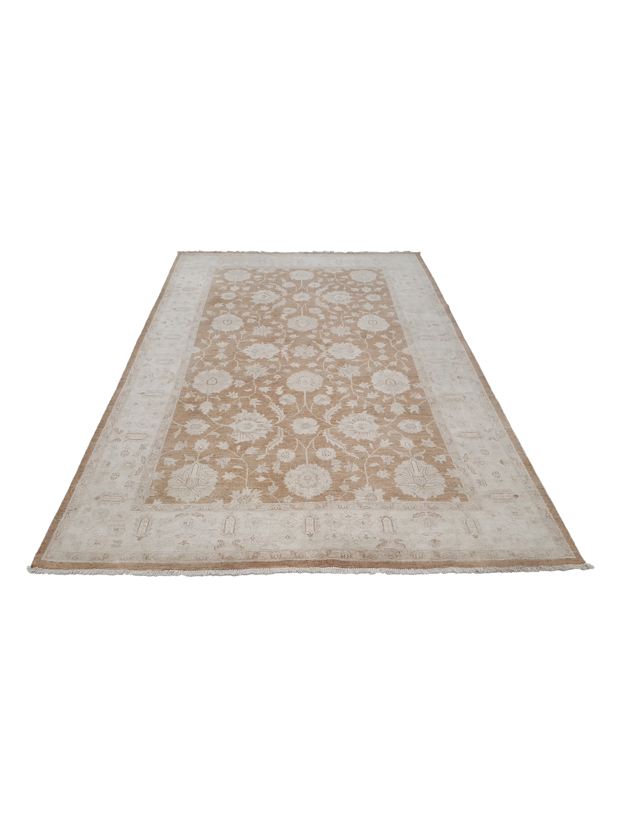 Ziegler Hand Knotted Lt.Brown 6x9 - Image 2 of 6