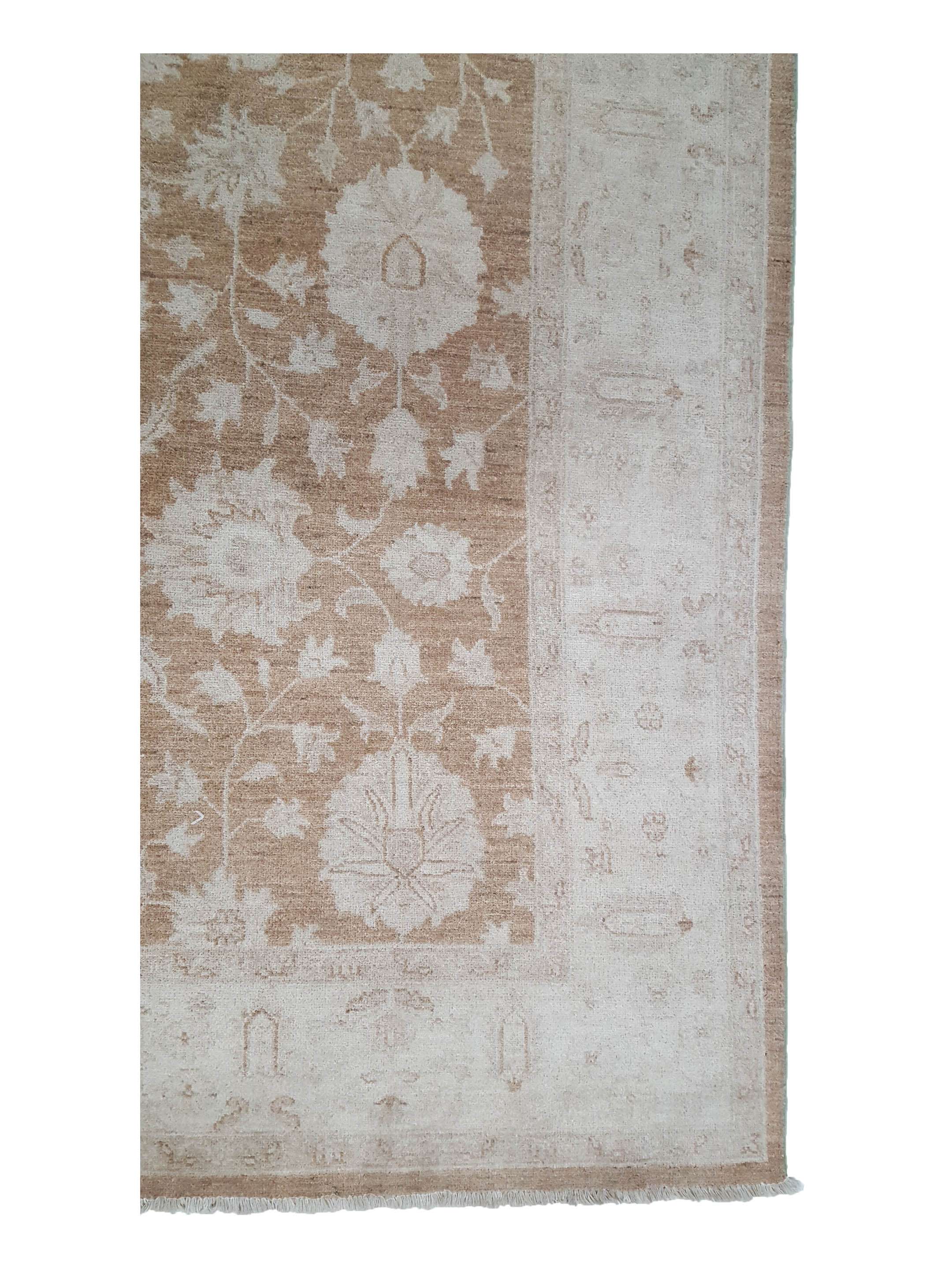 Ziegler Hand Knotted Lt.Brown 6x9 - Image 4 of 6