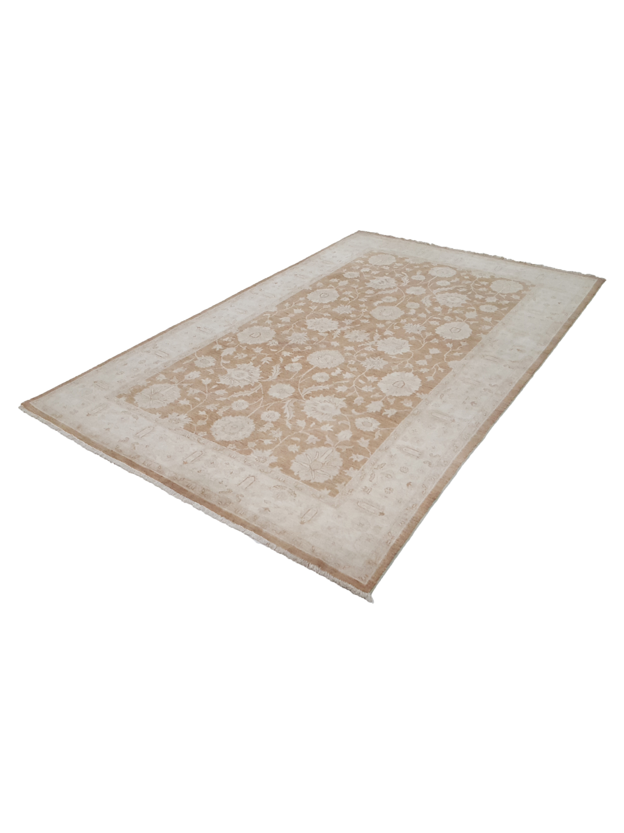 Ziegler Hand Knotted Lt.Brown 6x9 - Image 6 of 6