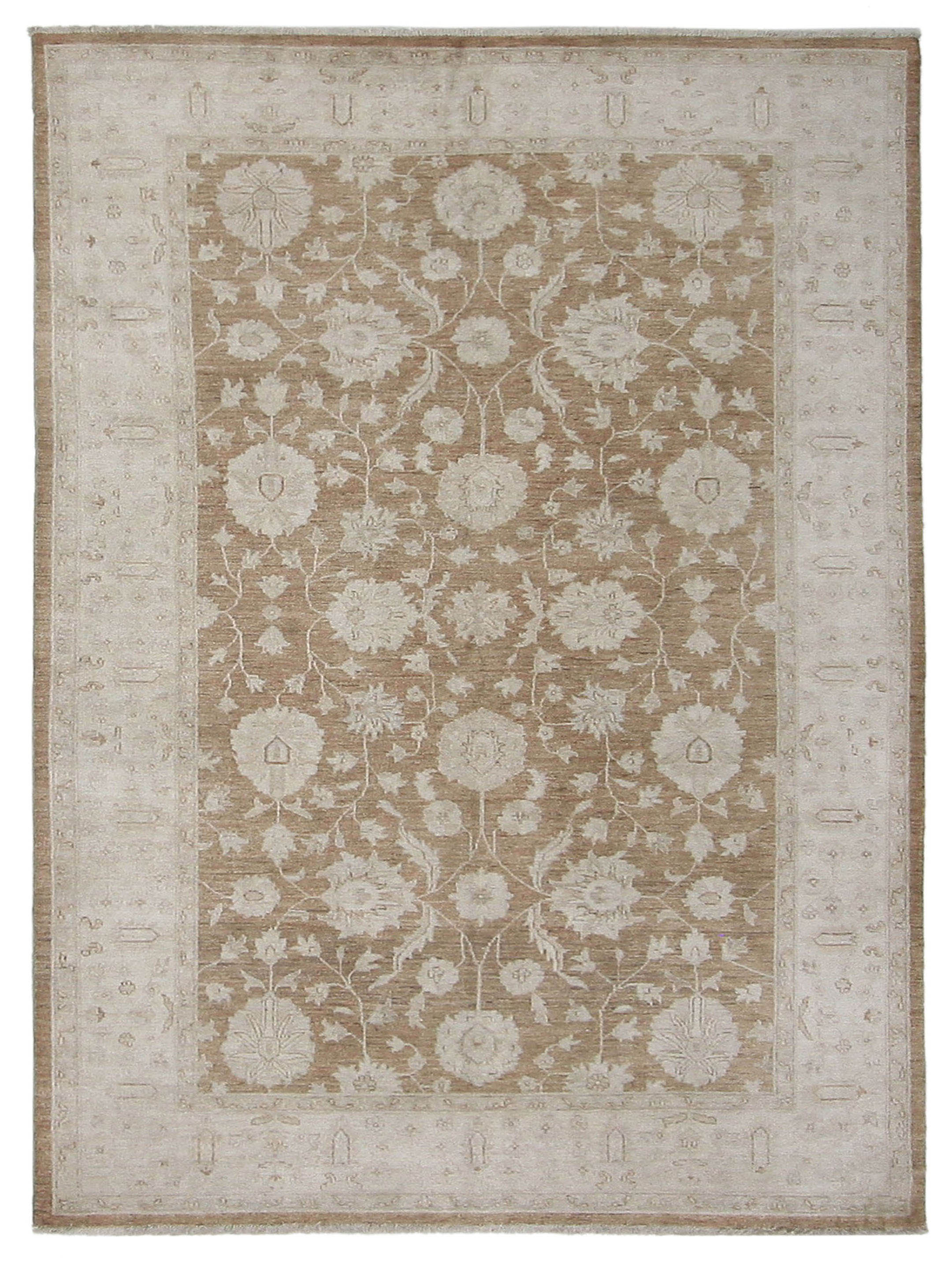 Ziegler Hand Knotted Lt.Brown 6x9