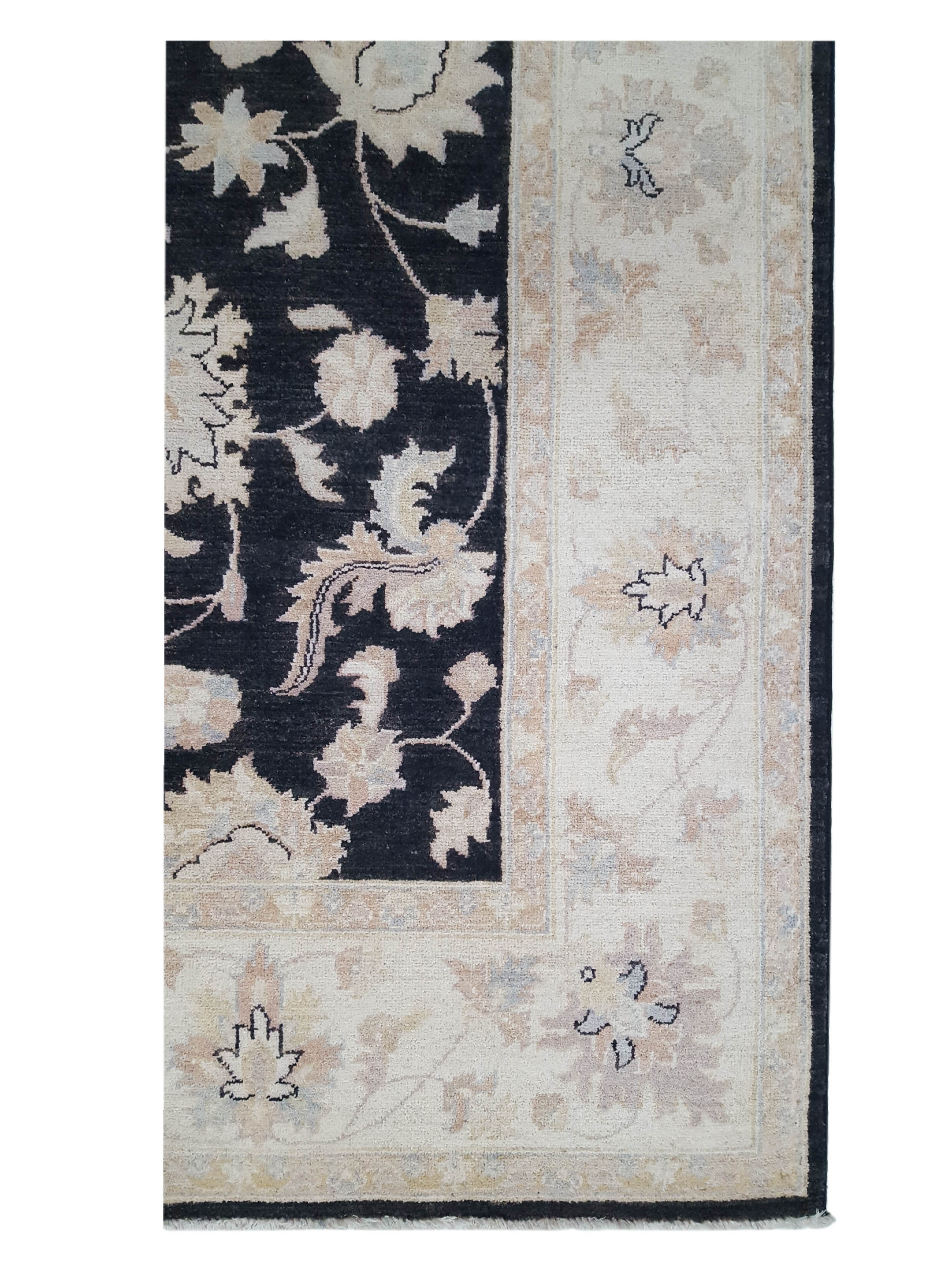 Ziegler Hand Knotted Black 6x10 - Image 4 of 6