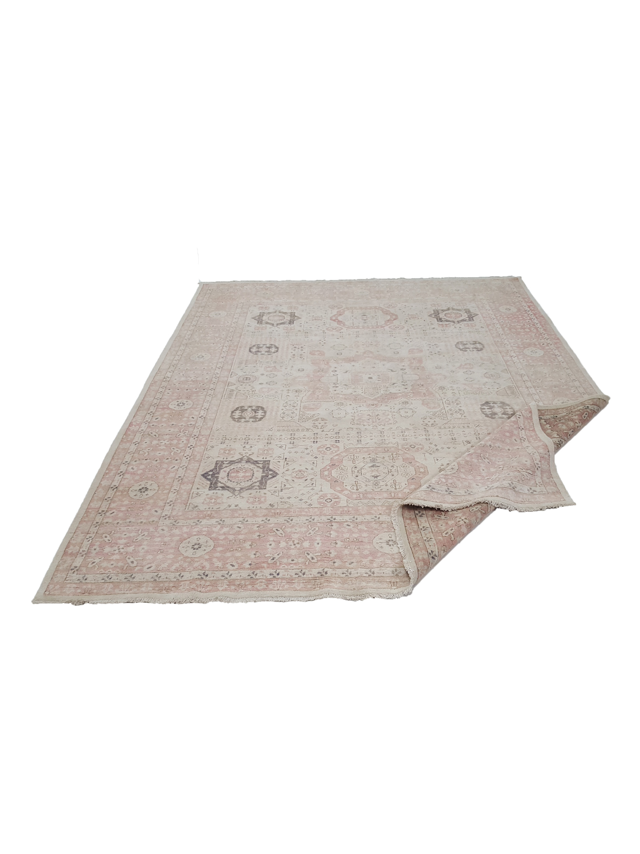 Ziegler Hand Knotted Ivory 8x10 - Image 3 of 6