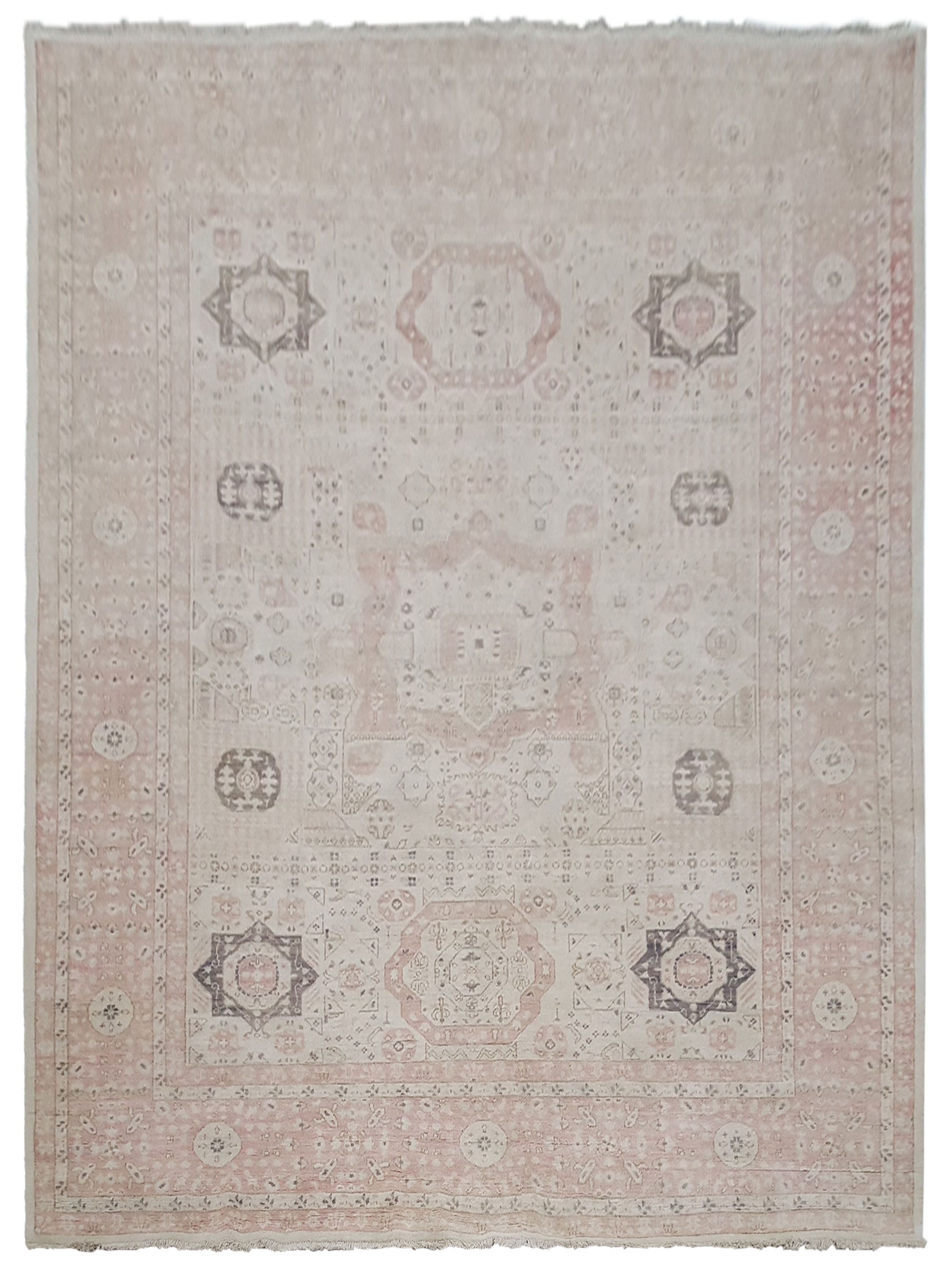 Ziegler Hand Knotted Ivory 8x10