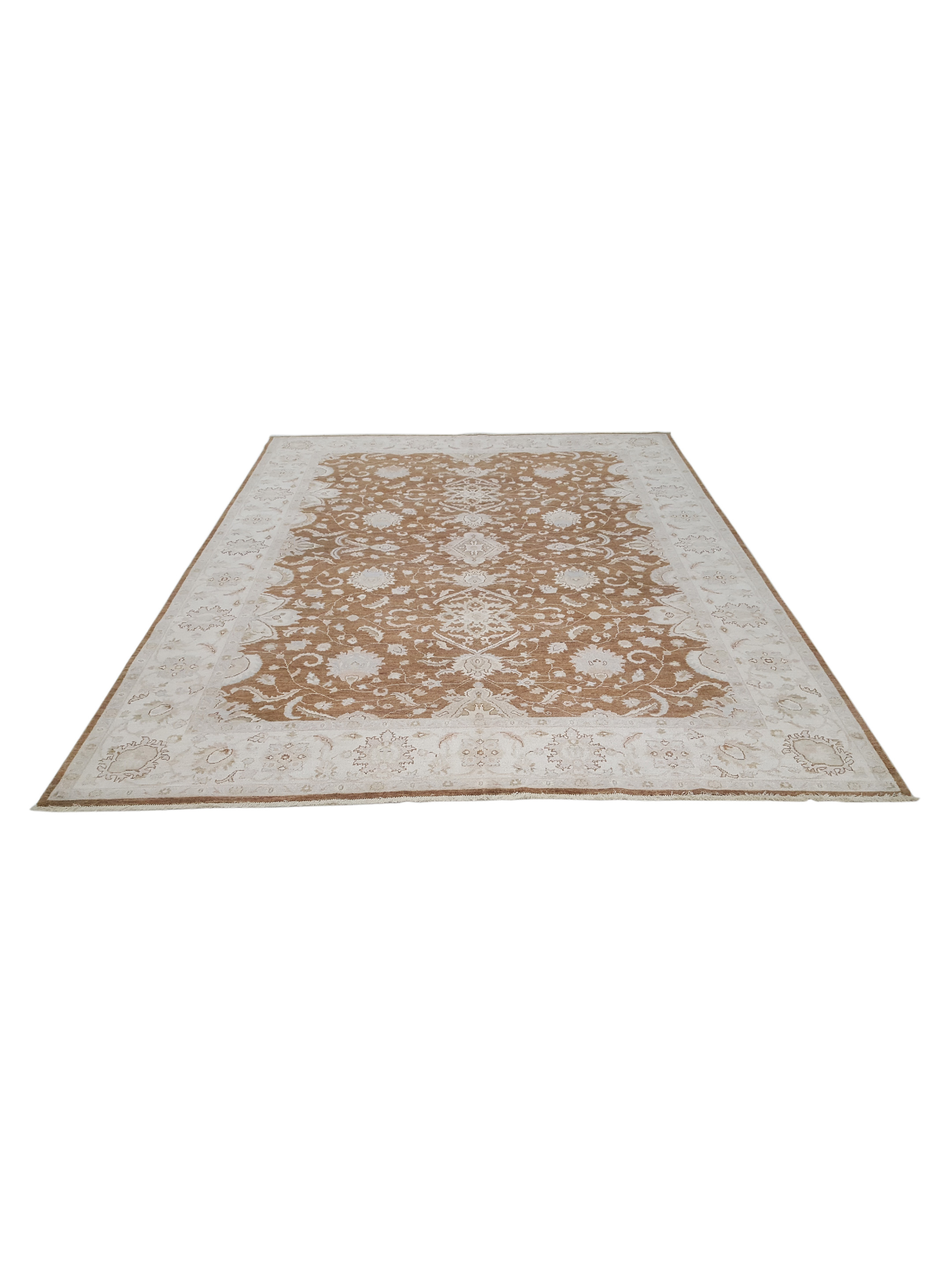 Ziegler Hand Knotted Lt.Brown 8x10 - Image 2 of 6