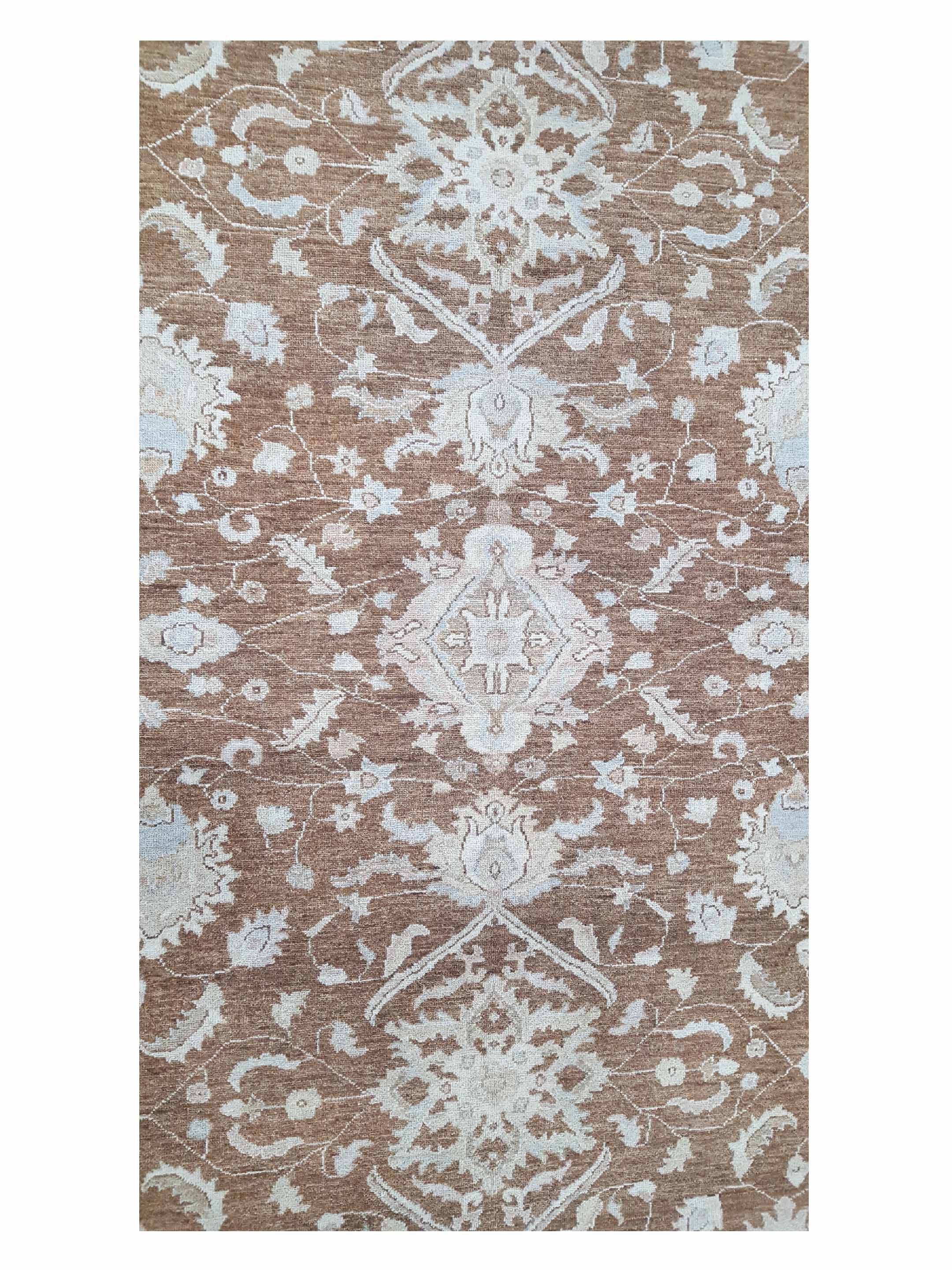 Ziegler Hand Knotted Lt.Brown 8x10 - Image 5 of 6