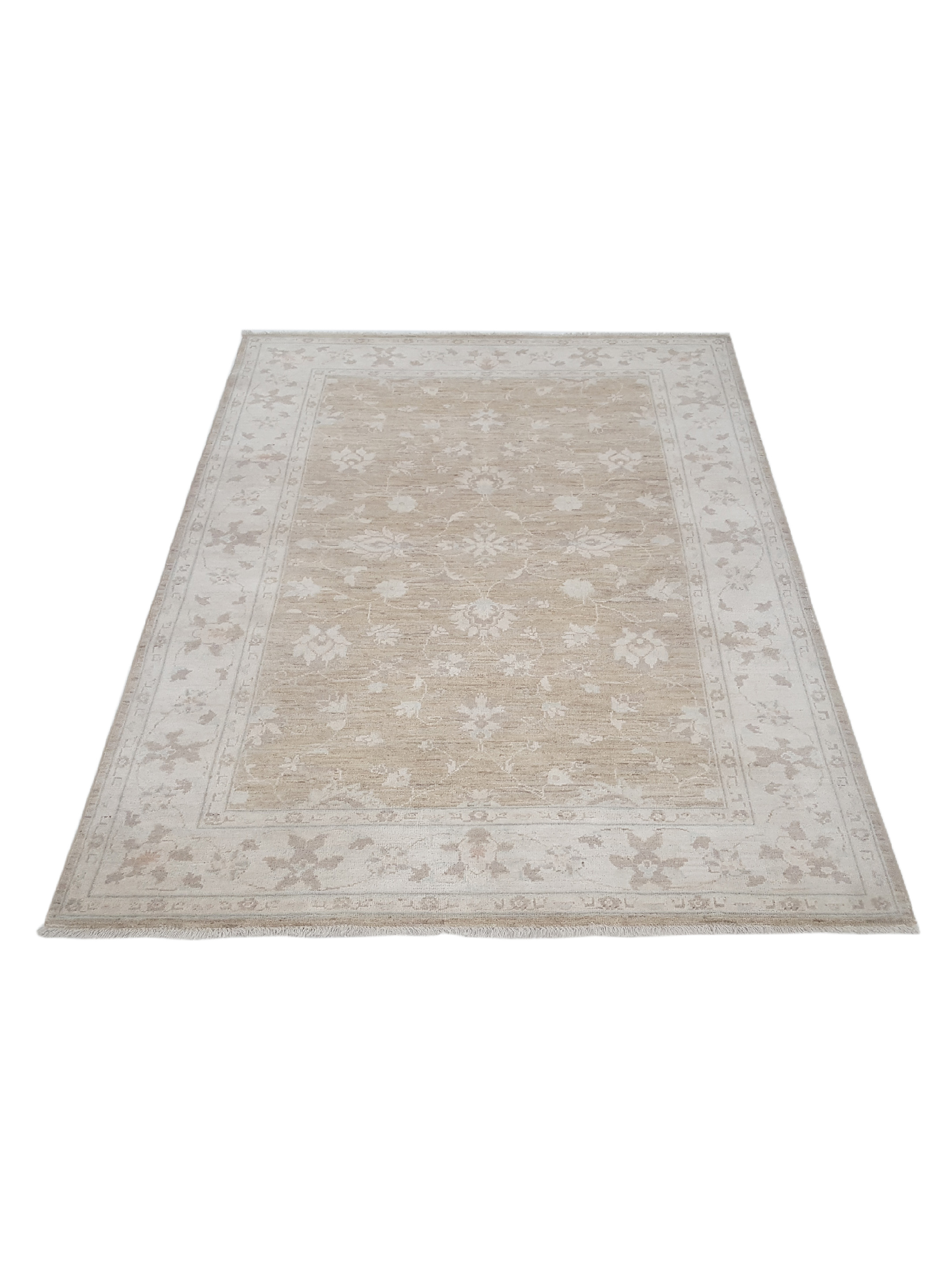 Ziegler Hand Knotted Brown 5x7 - Image 2 of 6