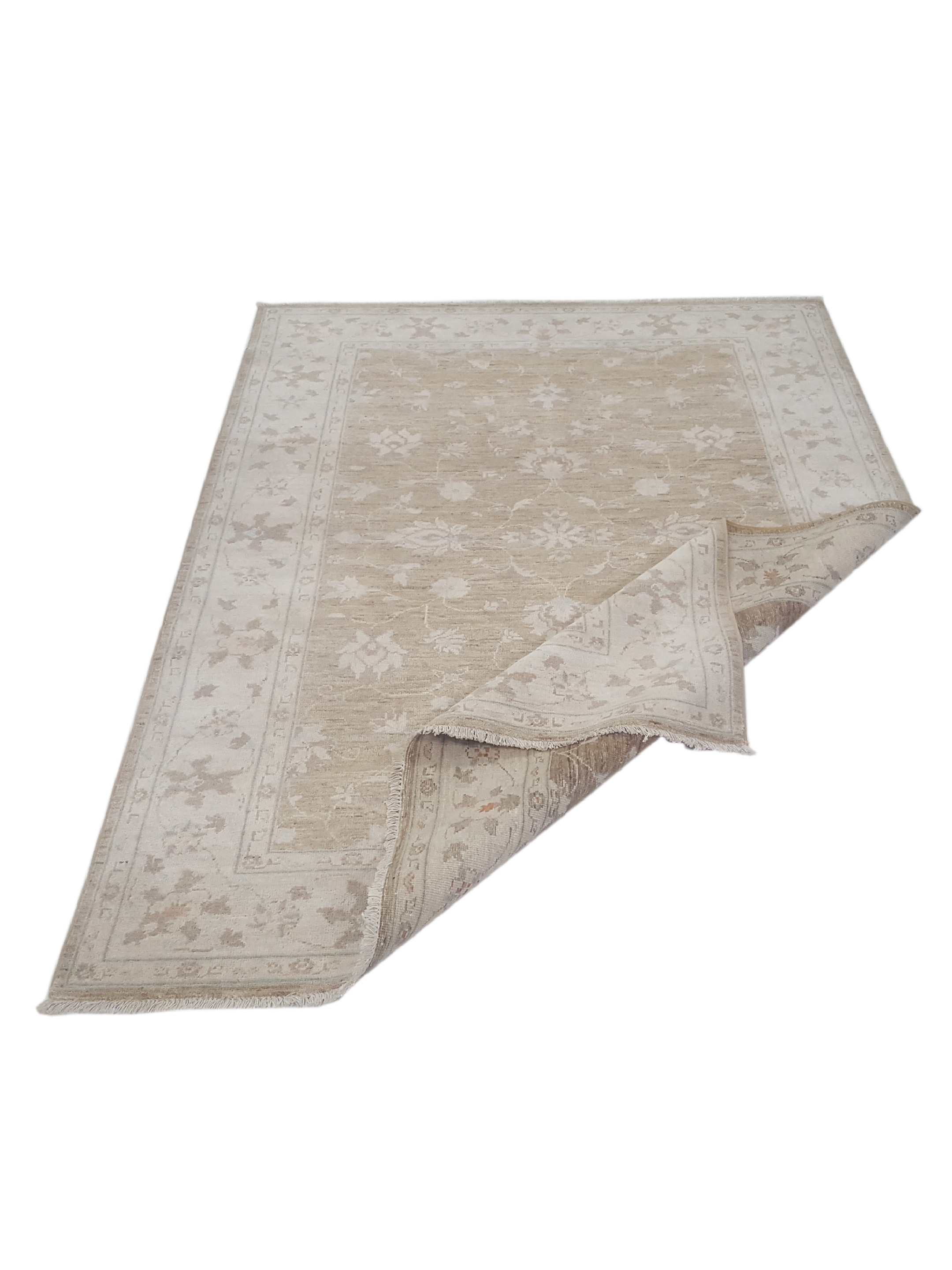 Ziegler Hand Knotted Brown 5x7 - Image 3 of 6