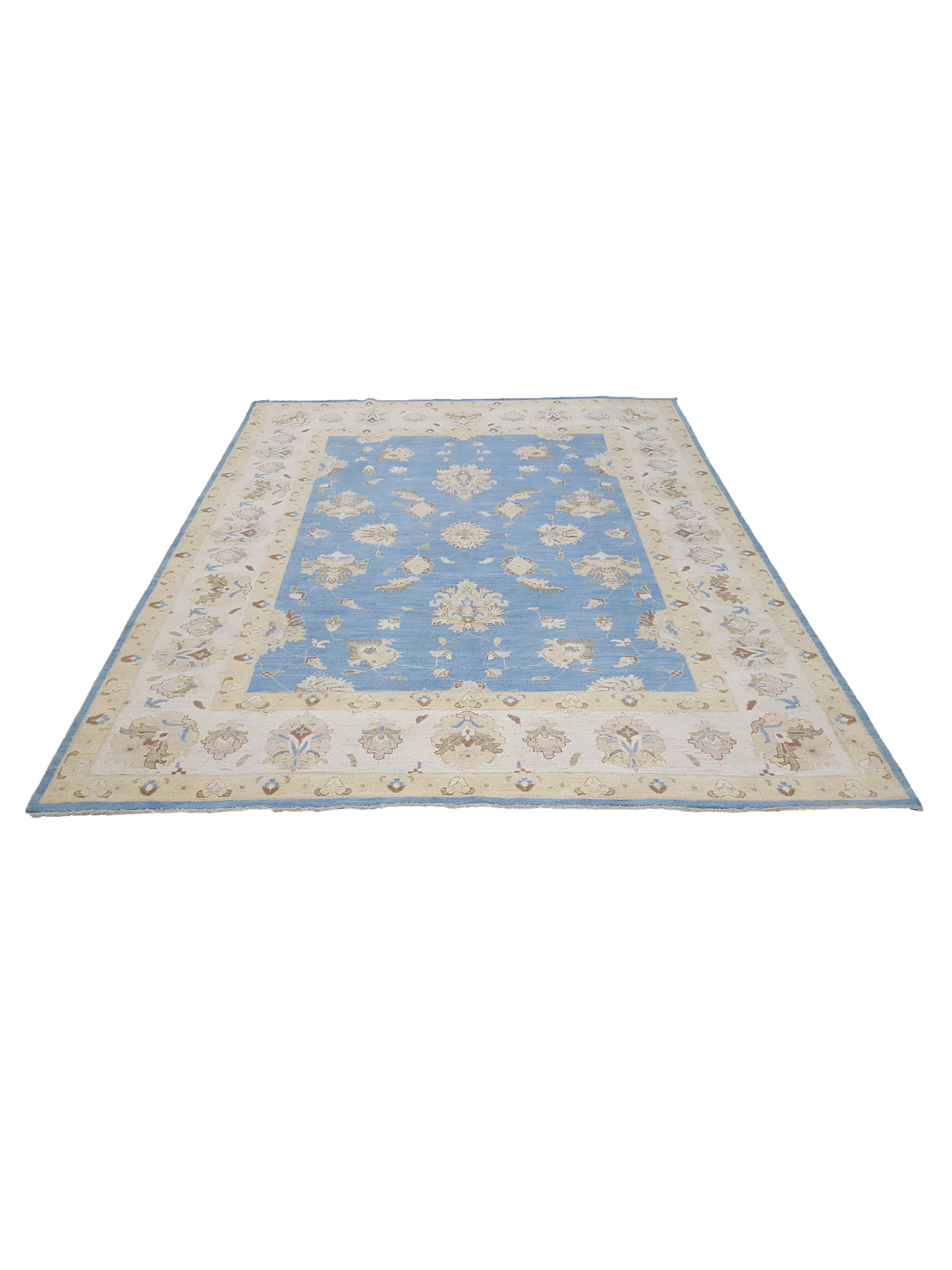 Ziegler Hand Knotted Blue 8x10 - Image 2 of 6