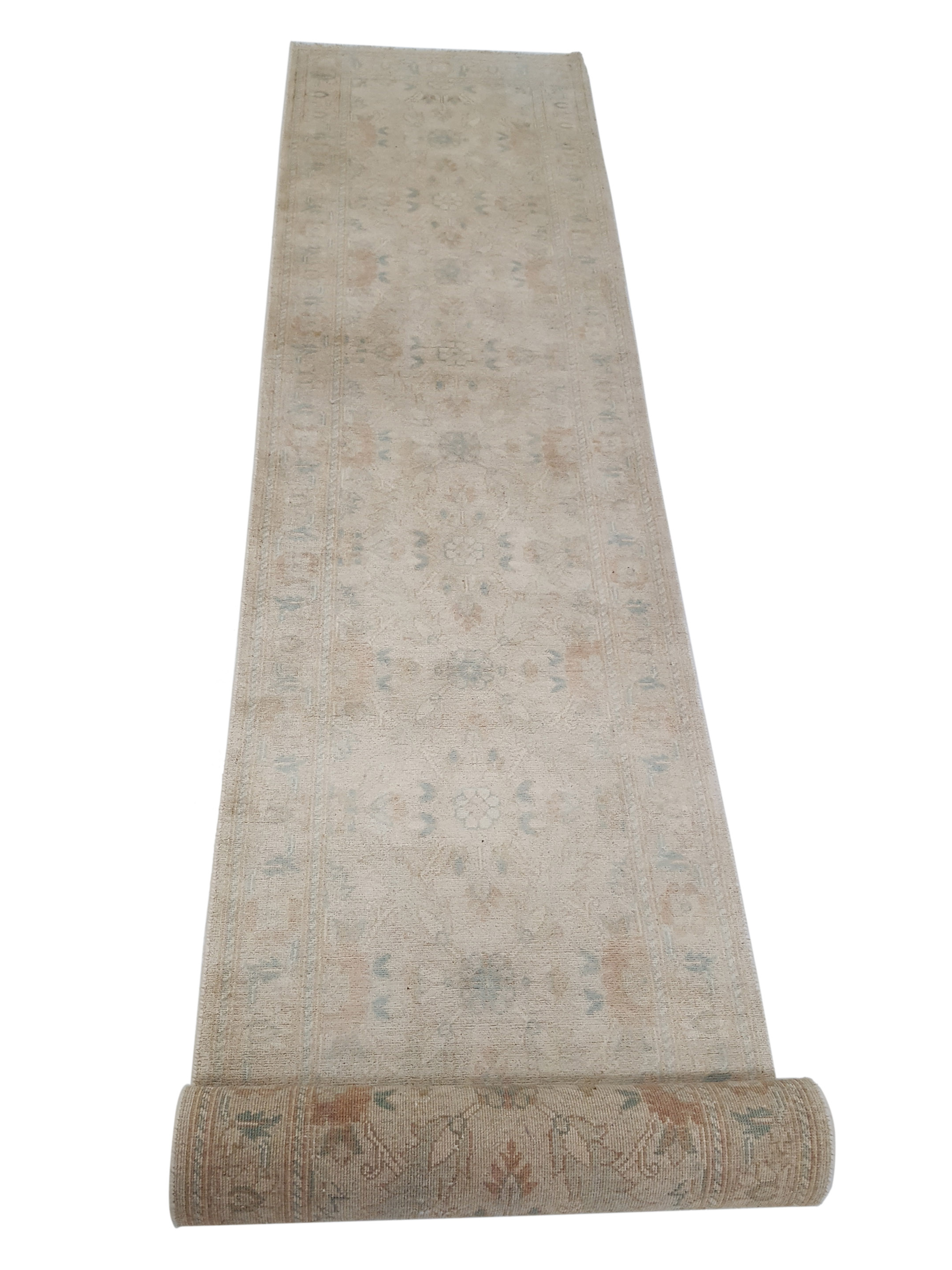Ziegler Hand Knotted Ivory 3x17 - Image 2 of 5