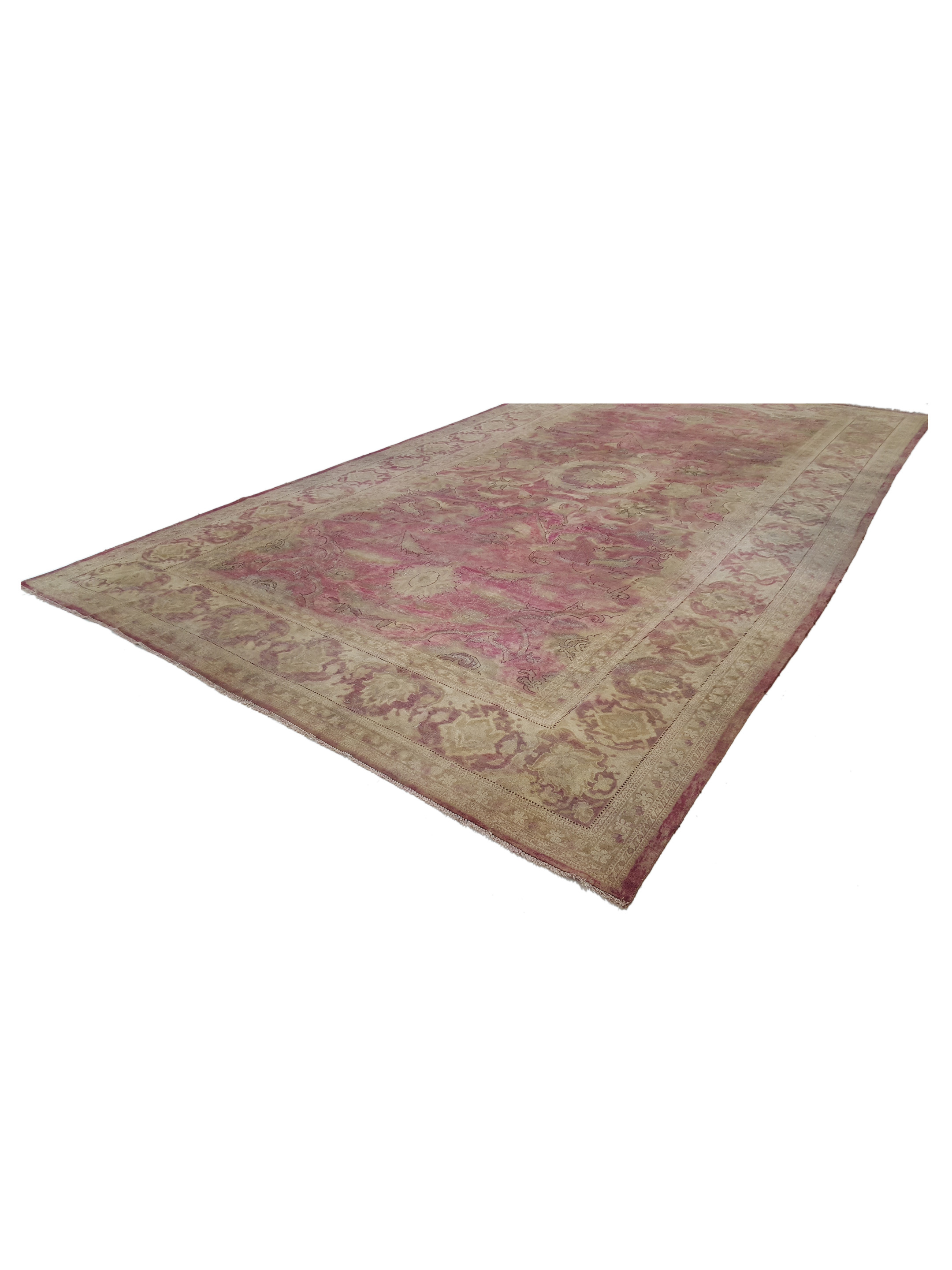 Antique Agra Pink Rust 10x19 - Image 6 of 7