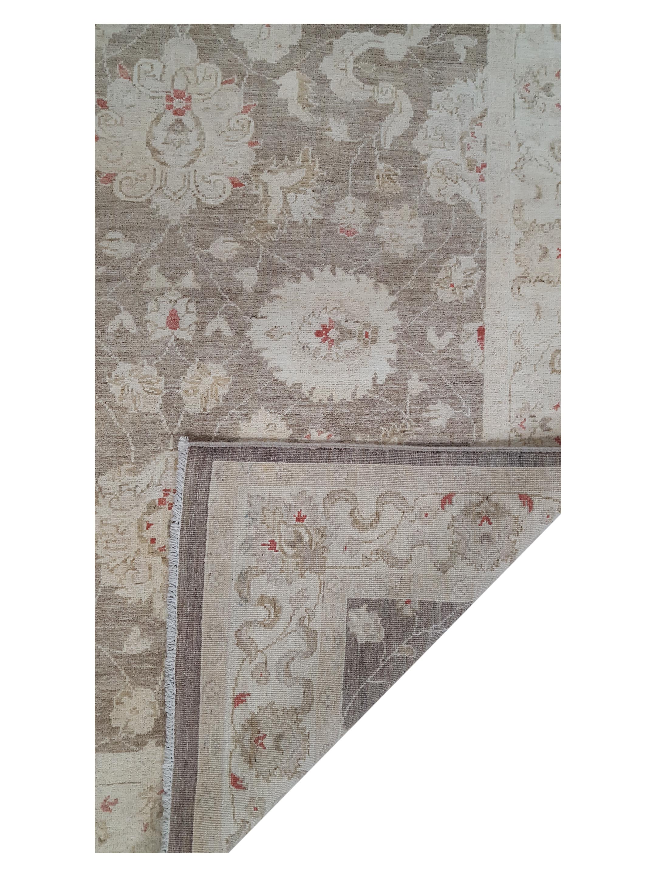Ziegler Hand Knotted Brown 5x14 - Image 3 of 6