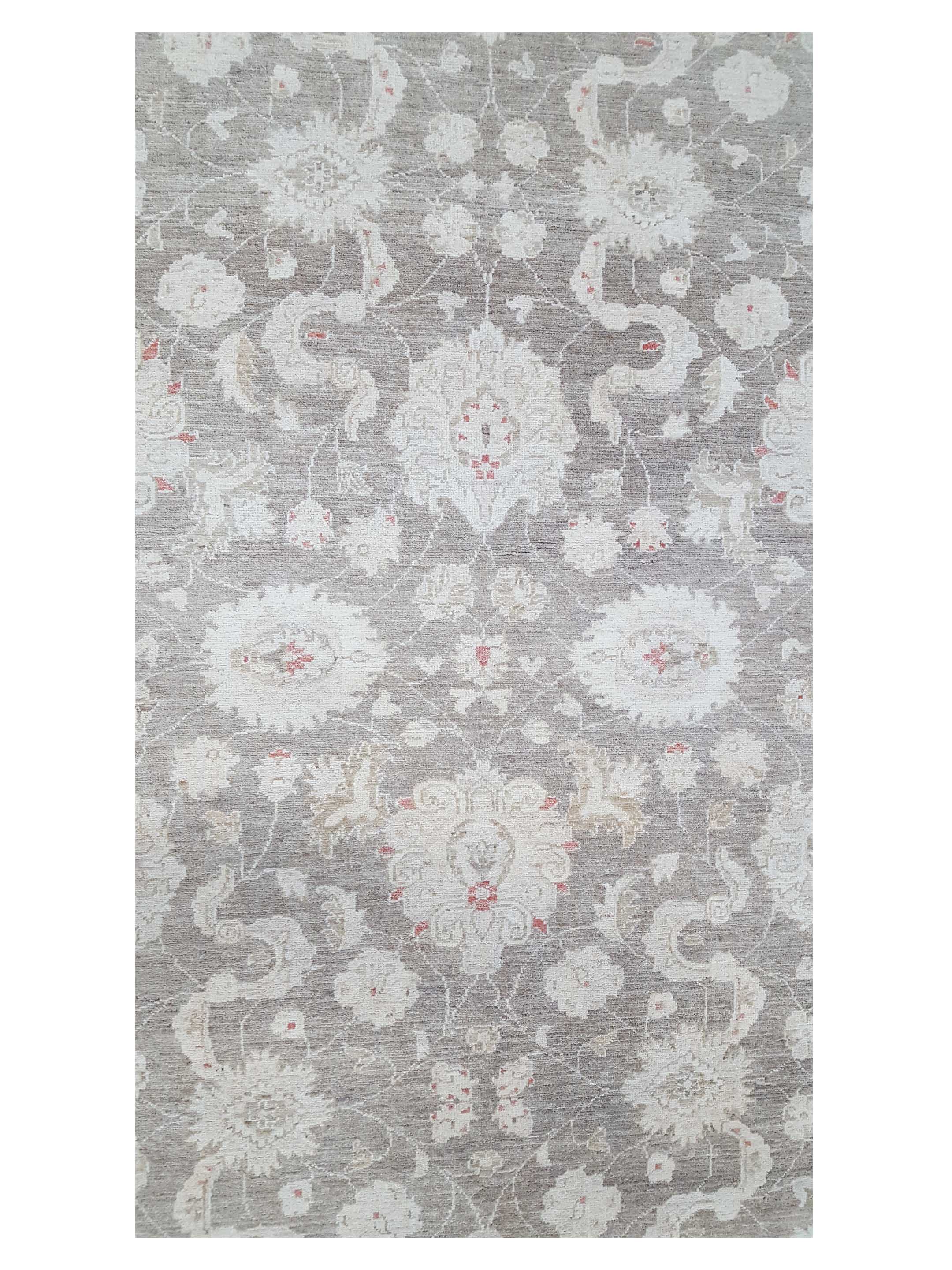Ziegler Hand Knotted Brown 5x14 - Image 5 of 6