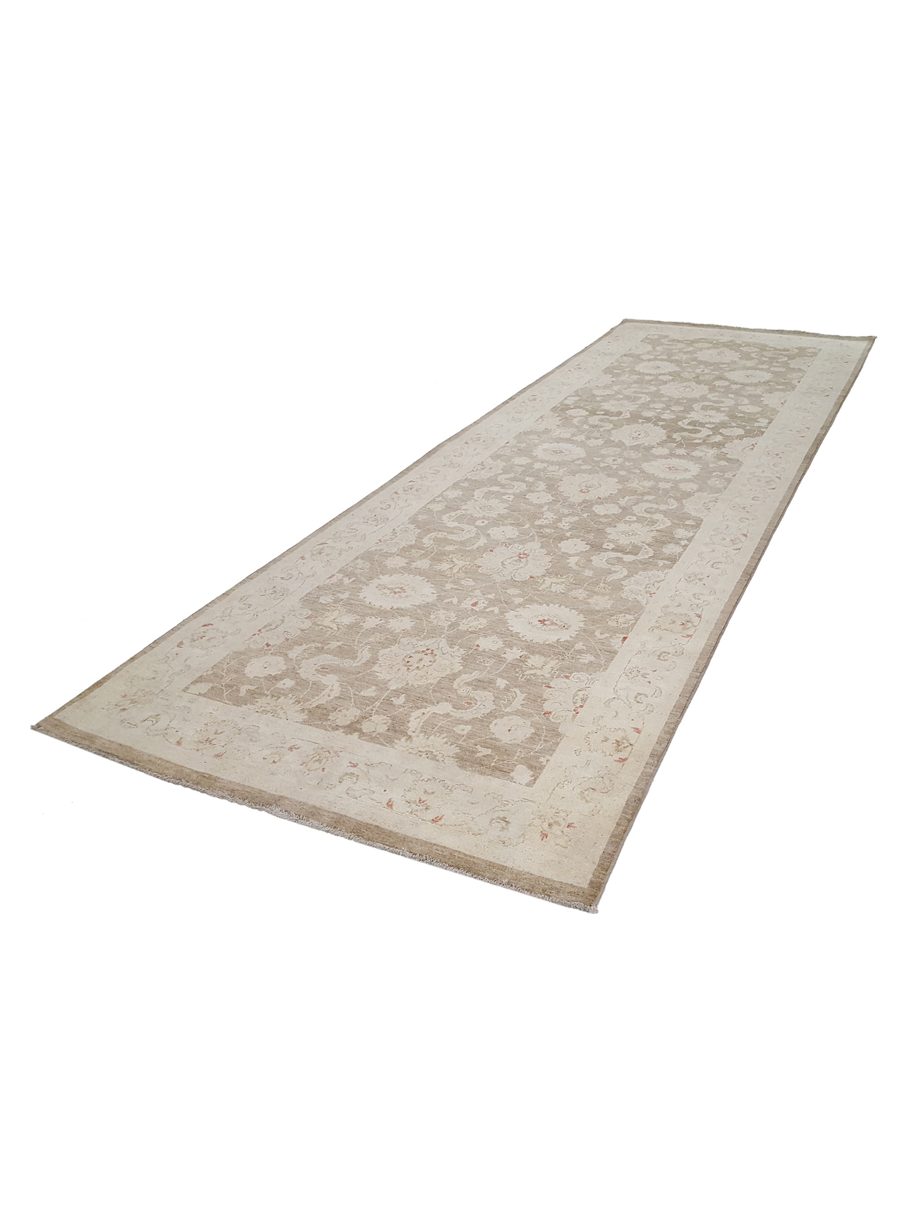 Ziegler Hand Knotted Brown 5x14 - Image 6 of 6