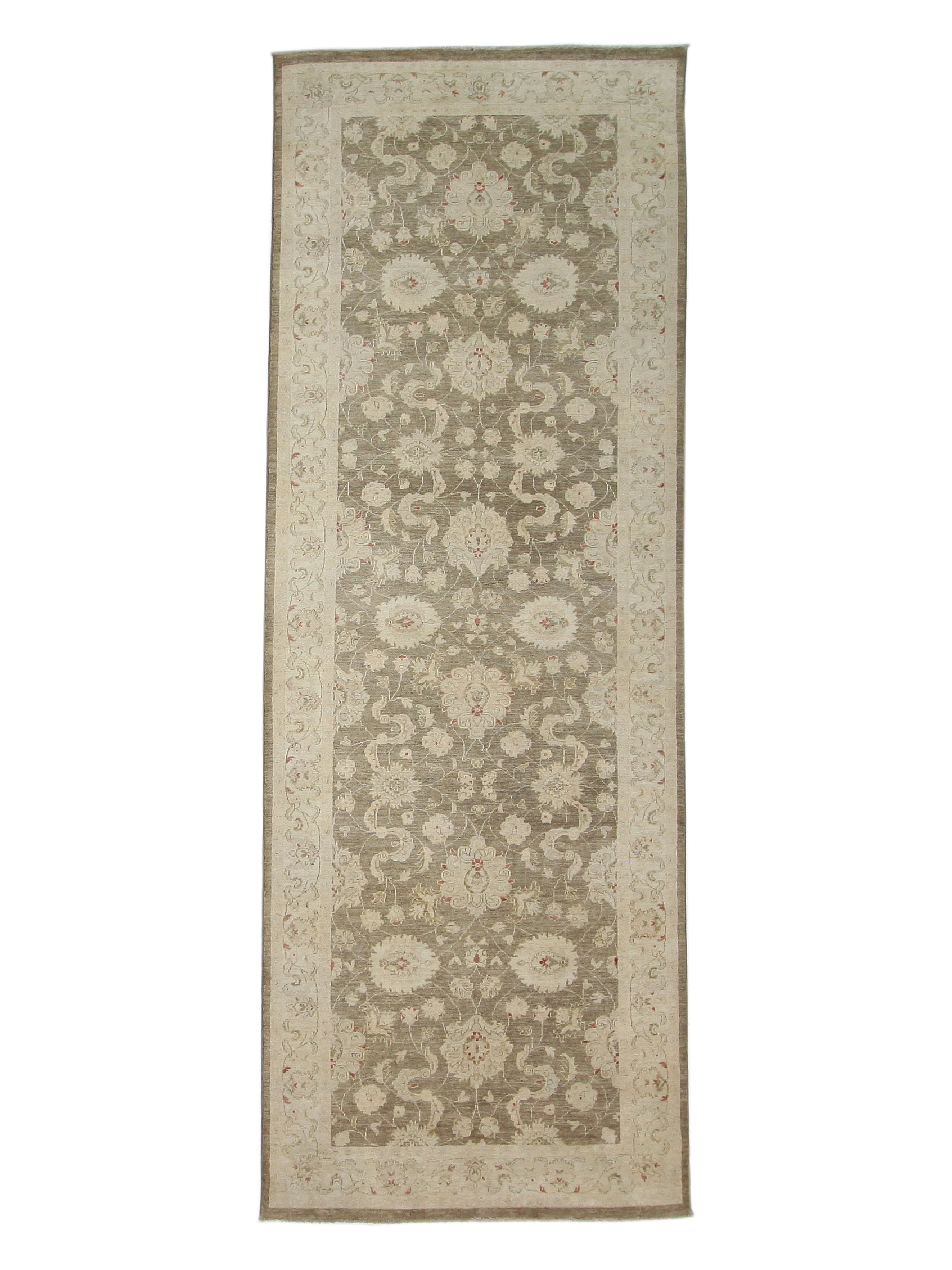 Ziegler Hand Knotted Brown 5x14