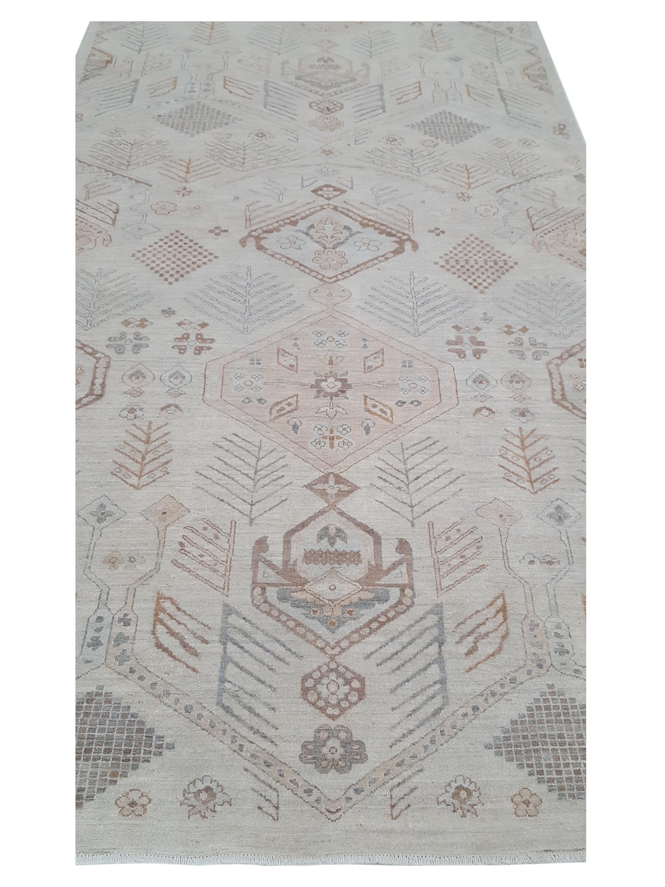 Ziegler Hand Knotted Beige 6x14 - Image 2 of 6