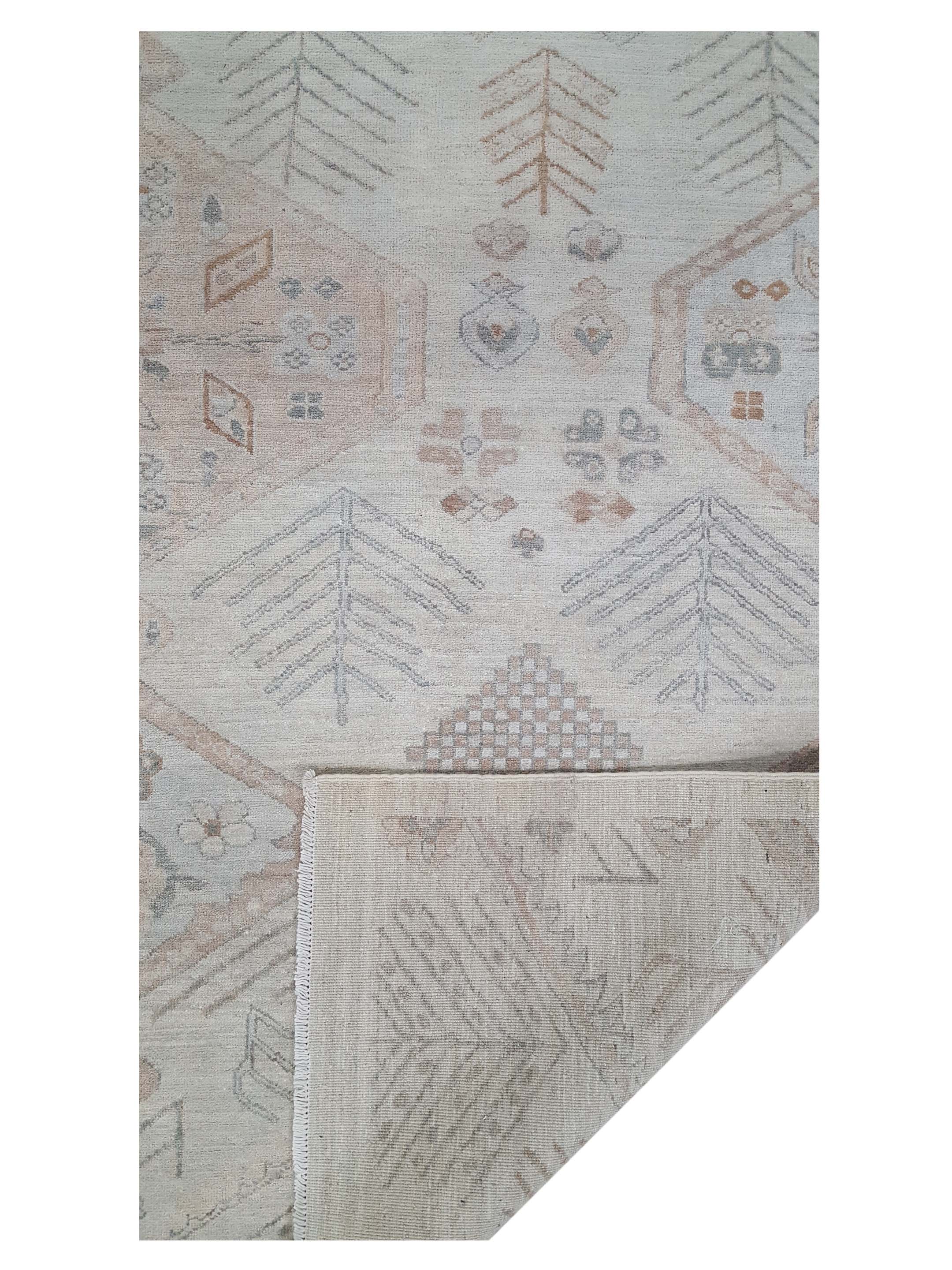 Ziegler Hand Knotted Beige 6x14 - Image 3 of 6