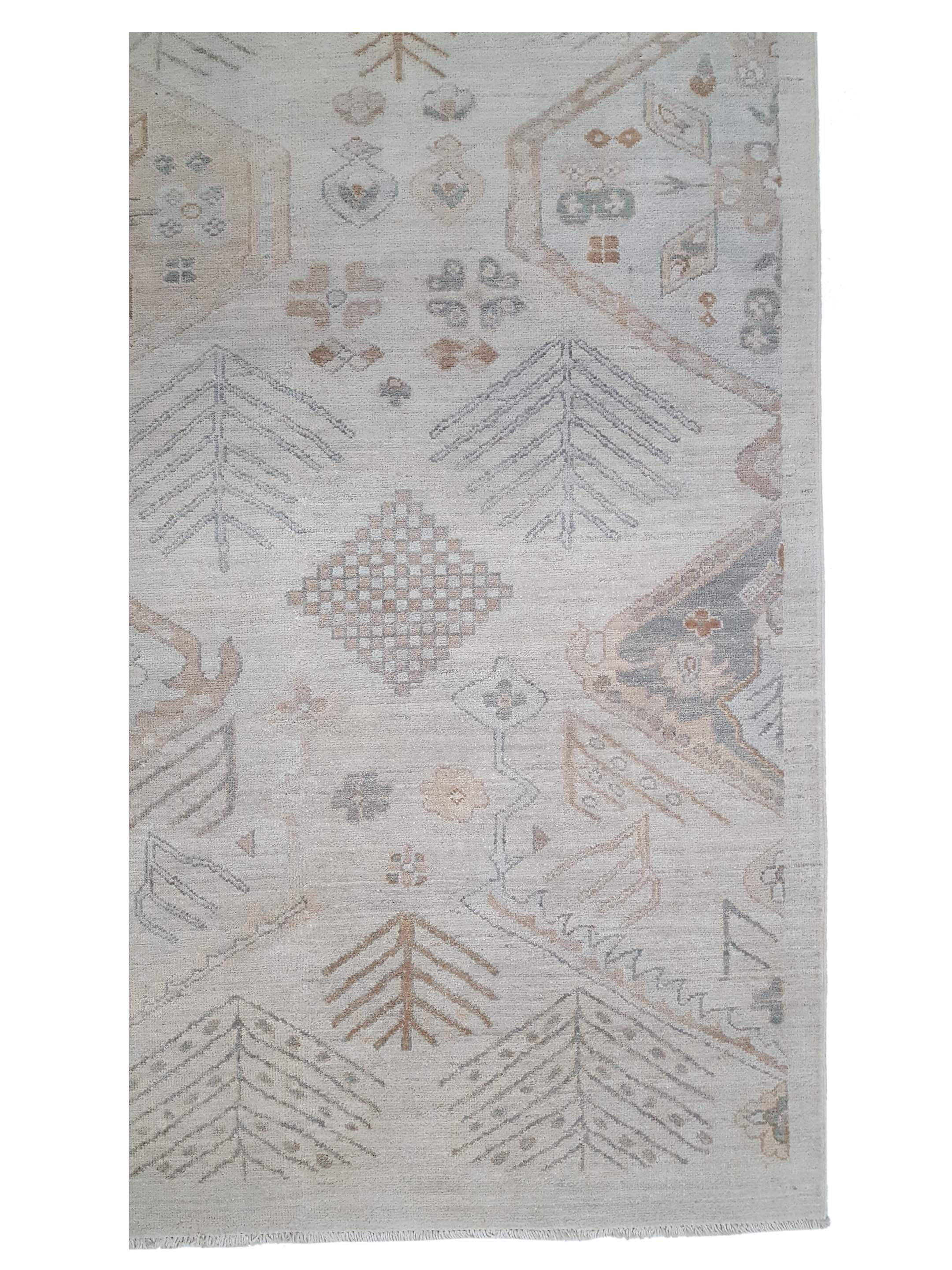 Ziegler Hand Knotted Beige 6x14 - Image 4 of 6