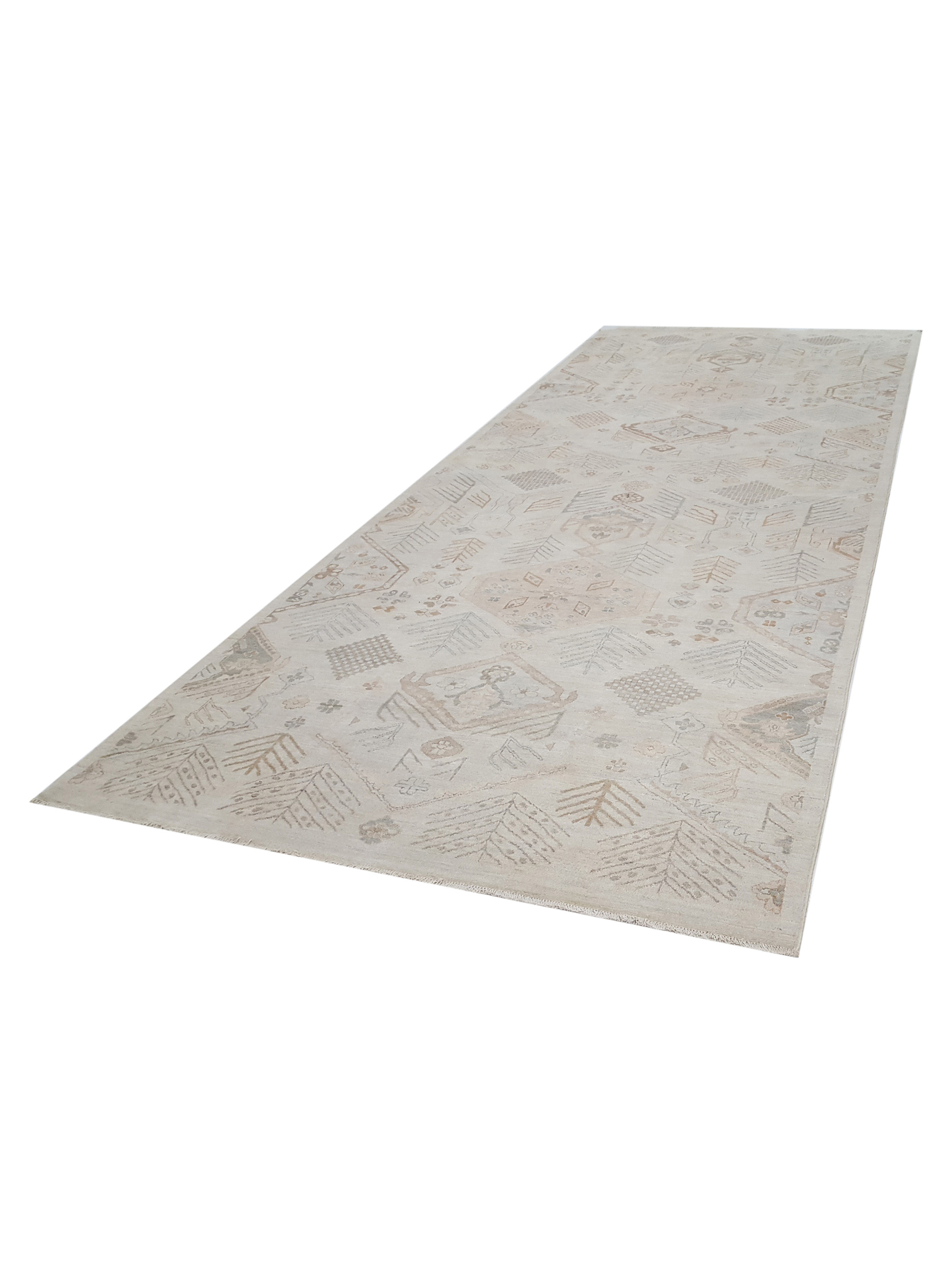 Ziegler Hand Knotted Beige 6x14 - Image 6 of 6