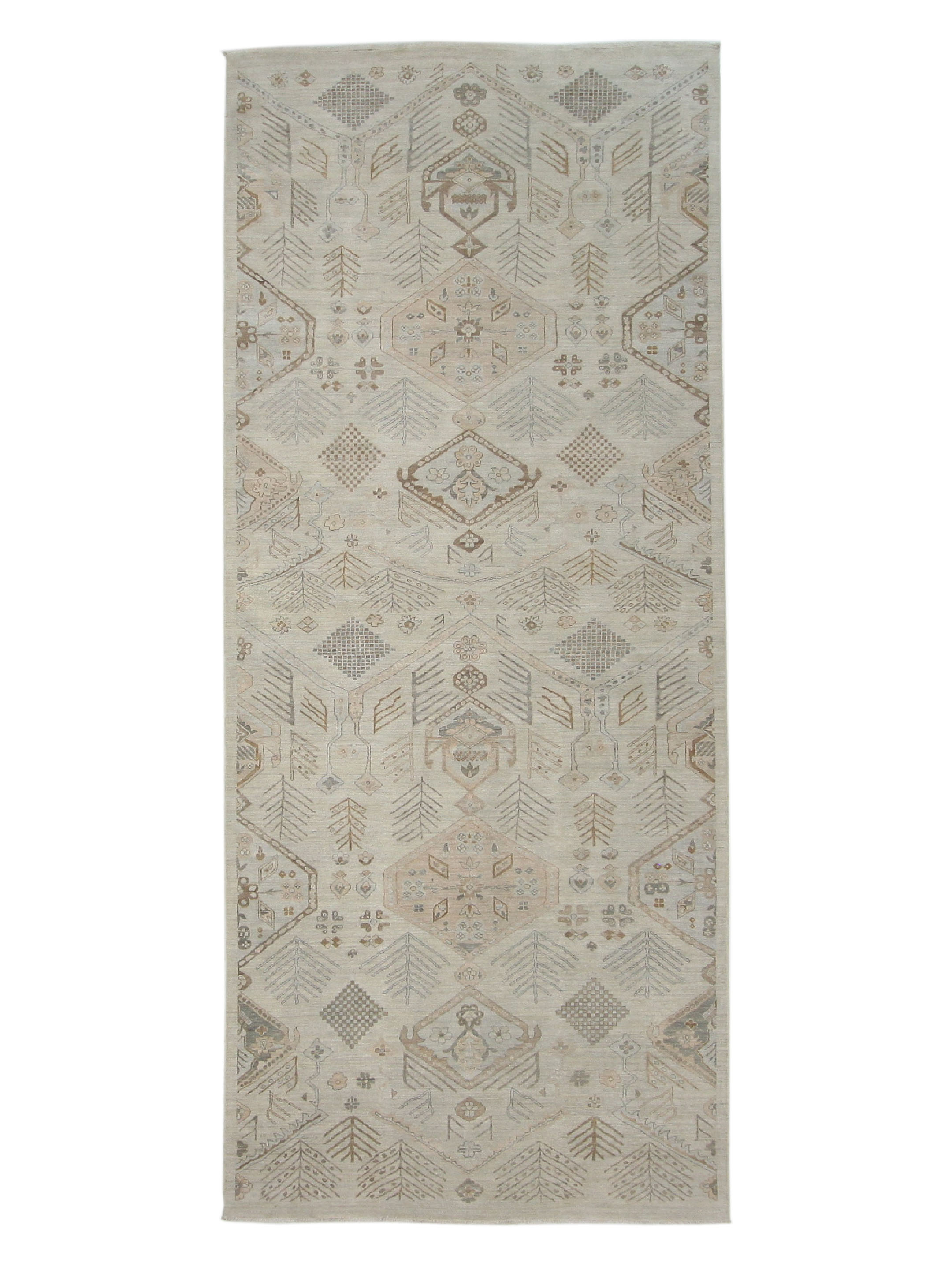 Ziegler Hand Knotted Beige 6x14