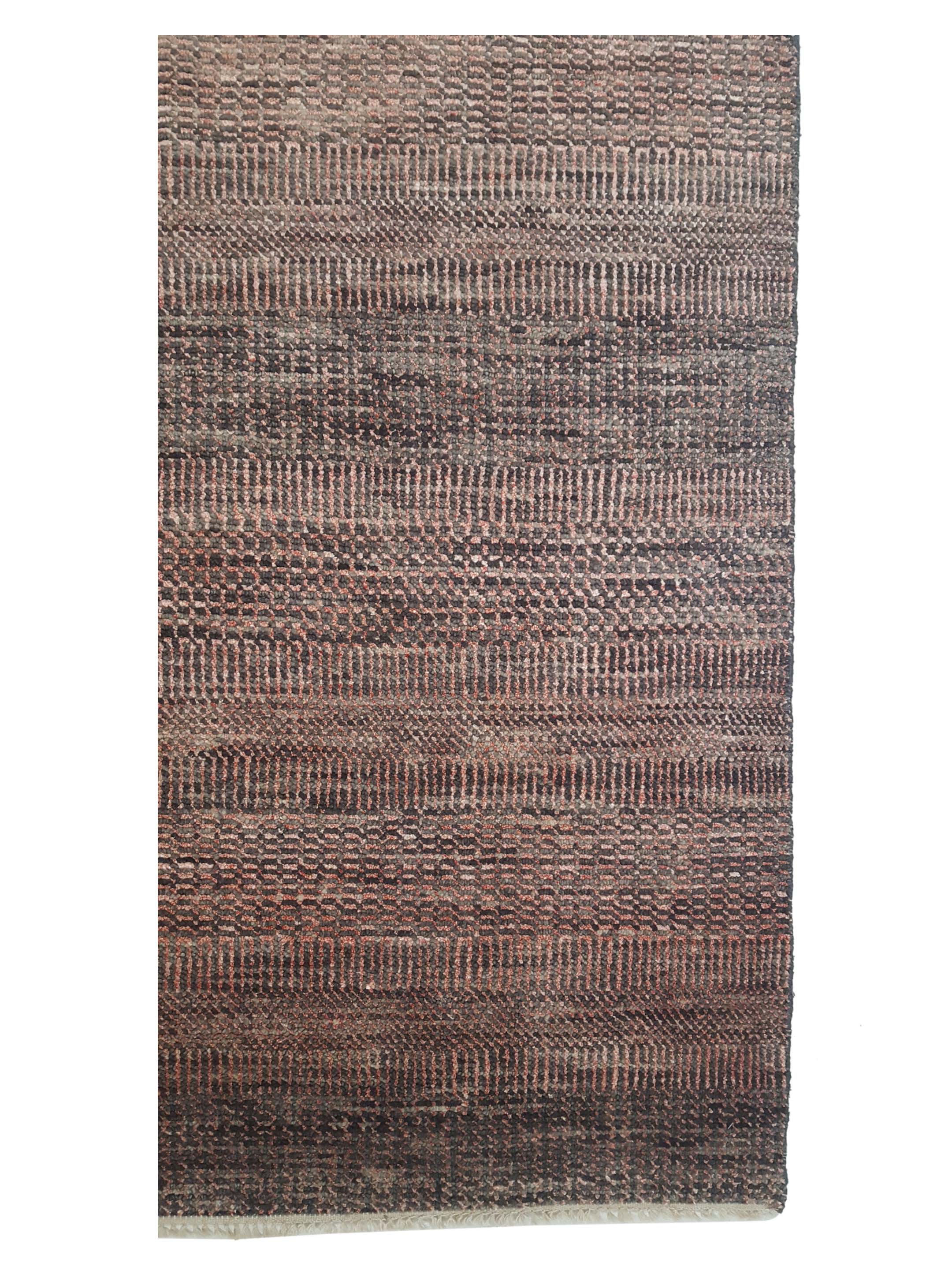 Flute Hand Knotted Rust 8x10 - Image 4 of 6